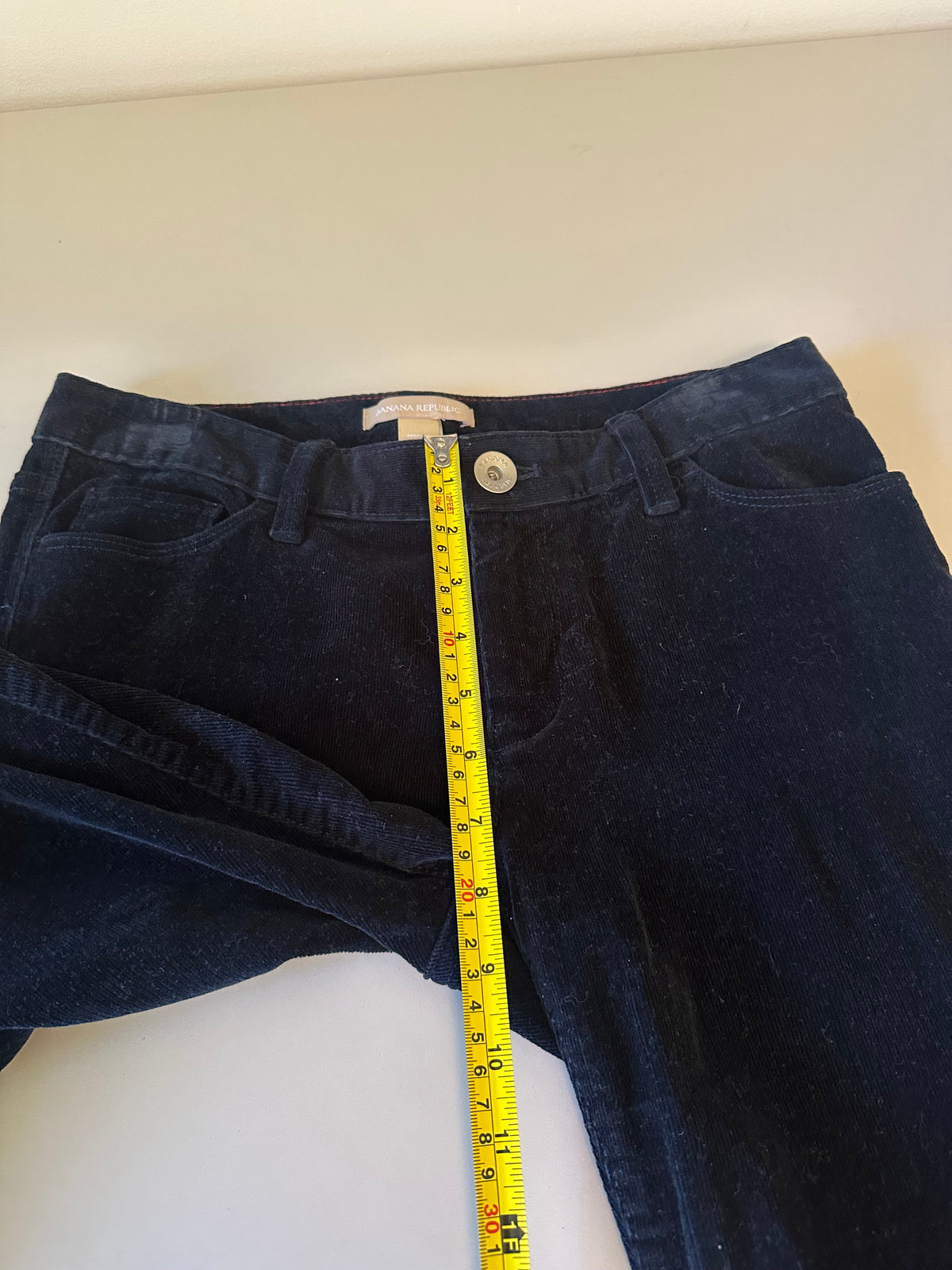 Banana Republic Black Corduroy Skinny Pants | Size 27