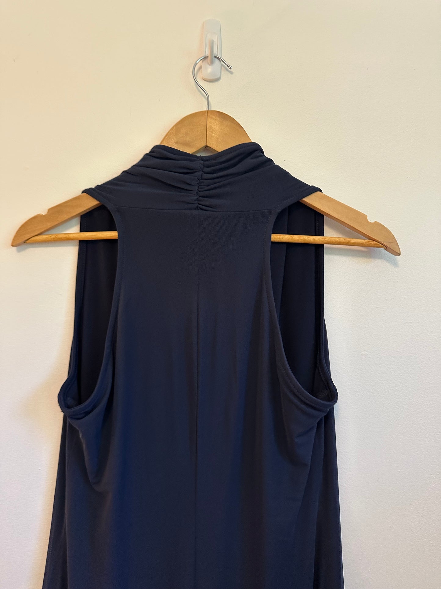 NWT Viereck Mesh Vodka Dress in Navy Blue | Size Medium