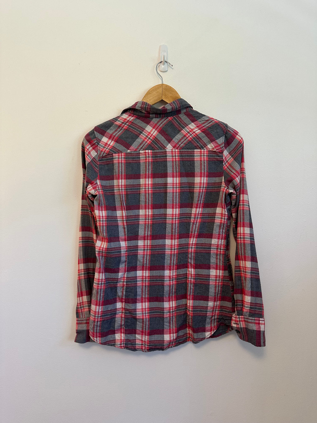 J. Crew Perfect Fit Cotton Flannel Plaid Button Down Shirt | Size XS