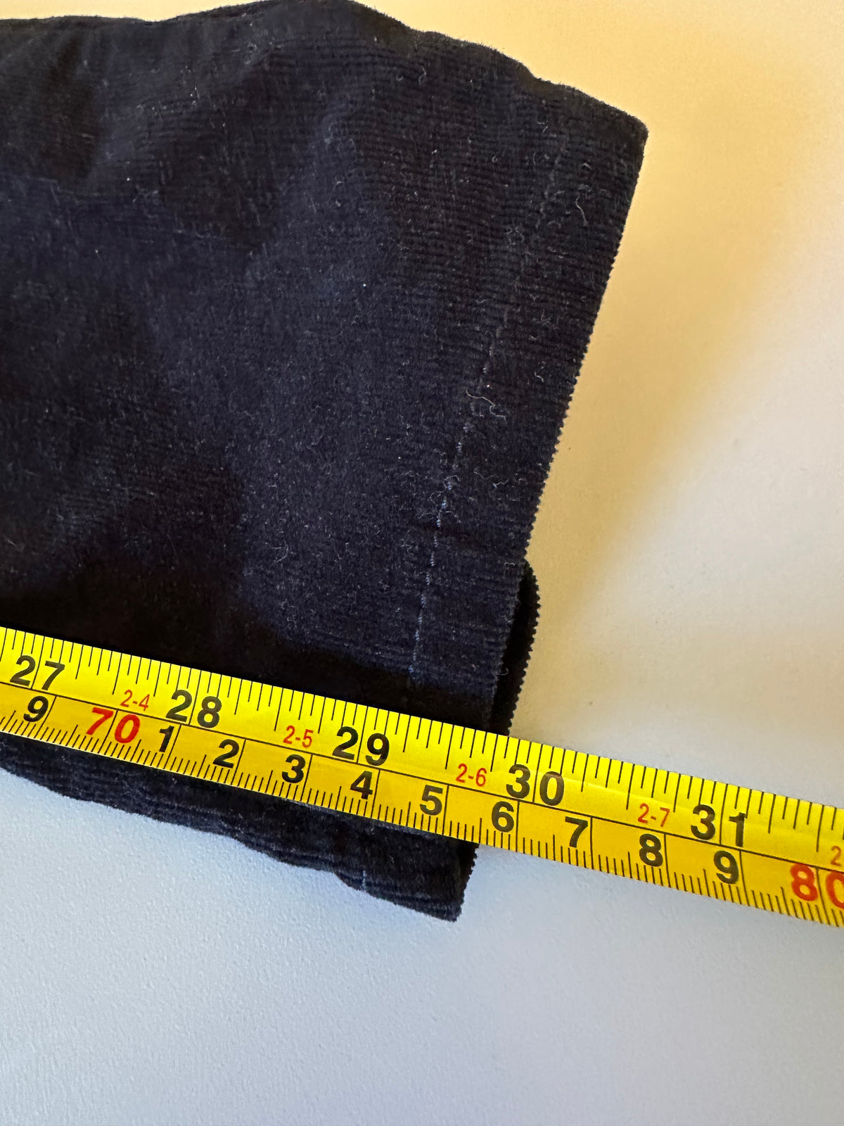 Banana Republic Black Corduroy Skinny Fit Pants | Size 27/4
