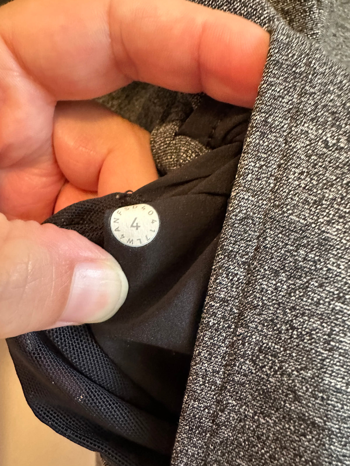 Lululemon Heathered Grey Back Zip Hooded Jacket | Size 4