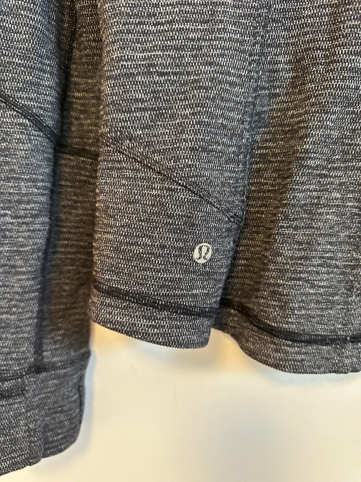 Lululemon Define Full Zip Jacket in Charcoal Grey Space Dye