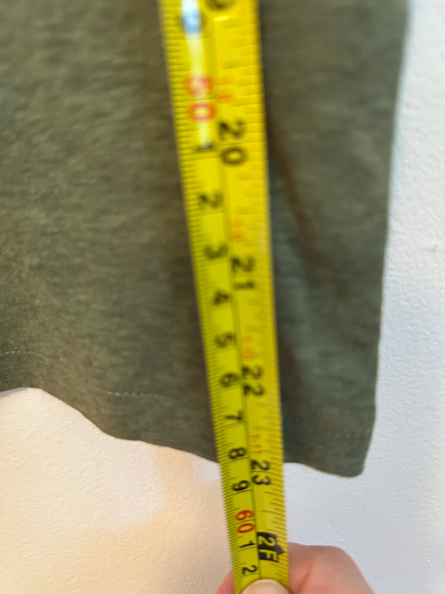 J.Crew Olive Green Heather Scoop Neck Pocket Short Sleeve T-Shirt | Size Small