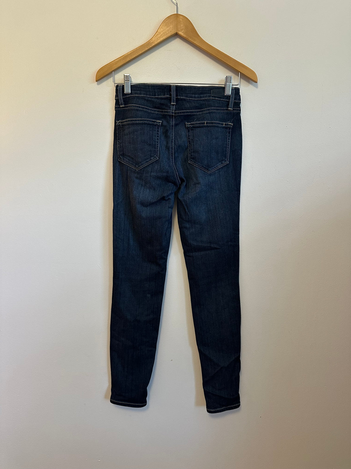 Paige Verdugo Ankle Dark Wash Skinny Jeans | Size 26