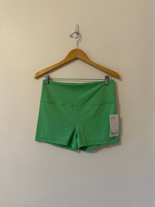 NWT Athleta Elation Ultra High Rise Shortie in Valley Green | Size Large