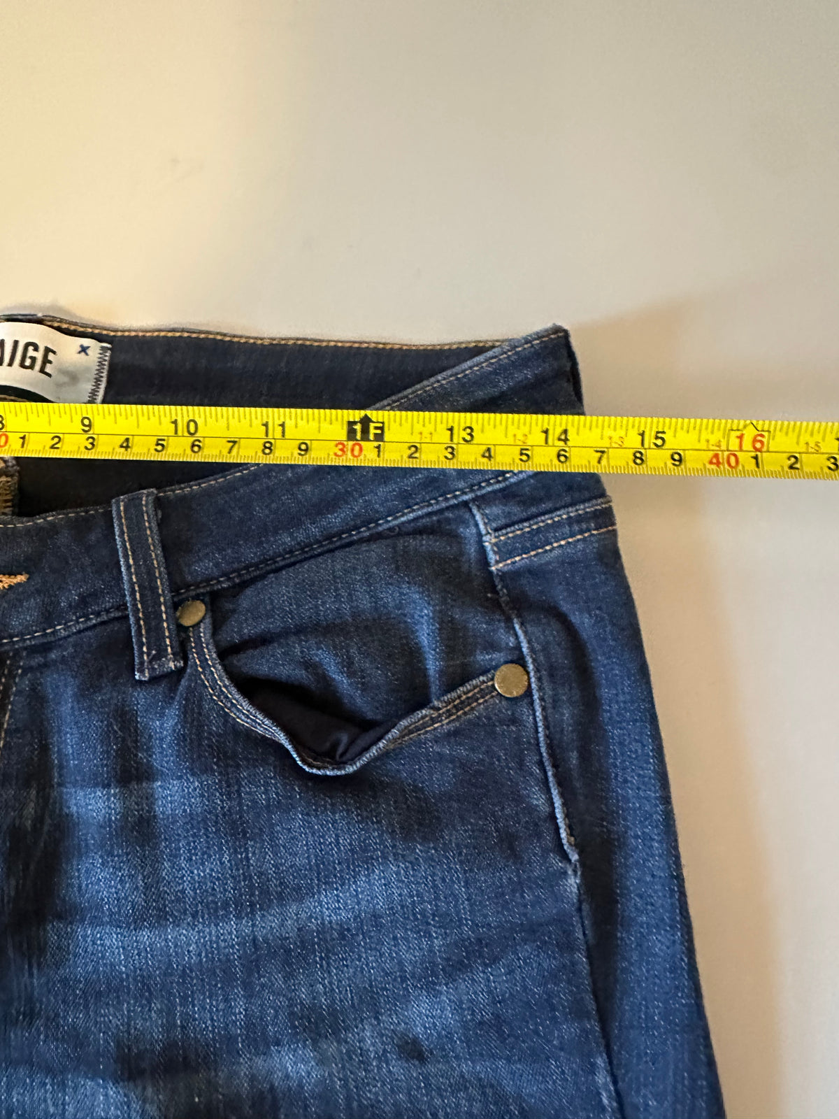 Paige Verdugo Ultra Skinny Dark Wash Jeans | Size 26