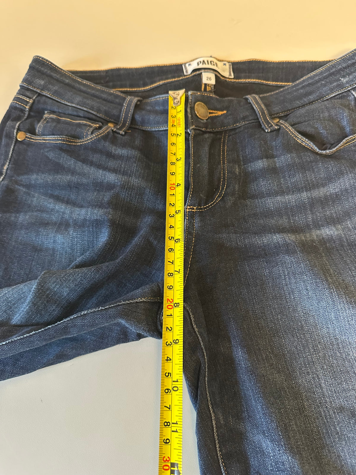 Paige Verdugo Ultra Skinny Dark Wash Jeans | Size 26