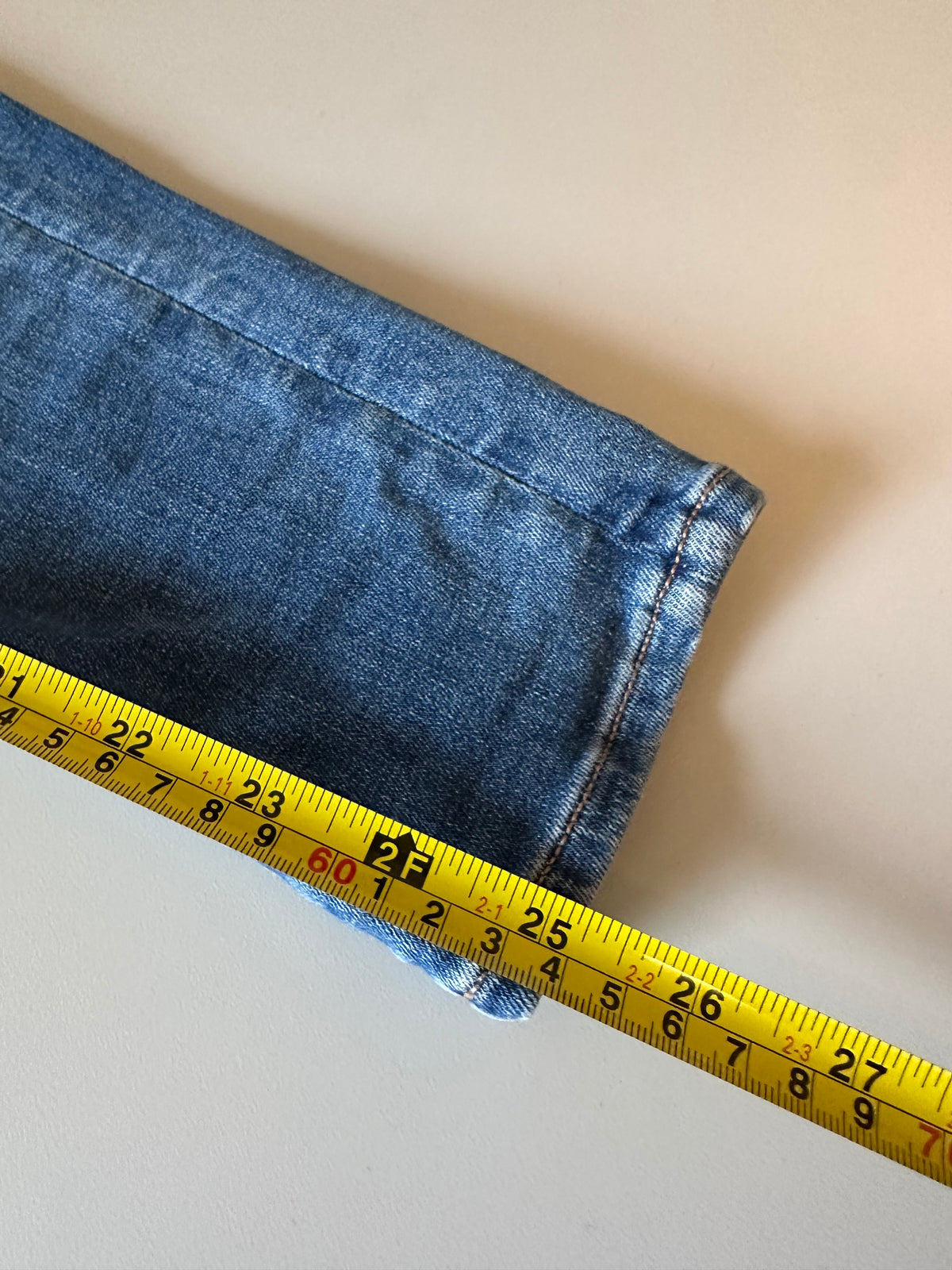 American Eagle Next Level Stretch Skinny Jeans in Blue Denim | Size 4 Short