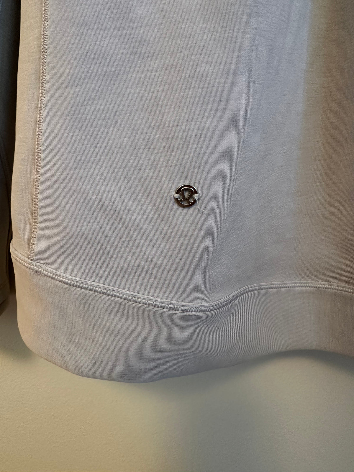 Lululemon Lavender Grey Asymmetrical Wrap Funnel Neck Jacket | Size 4