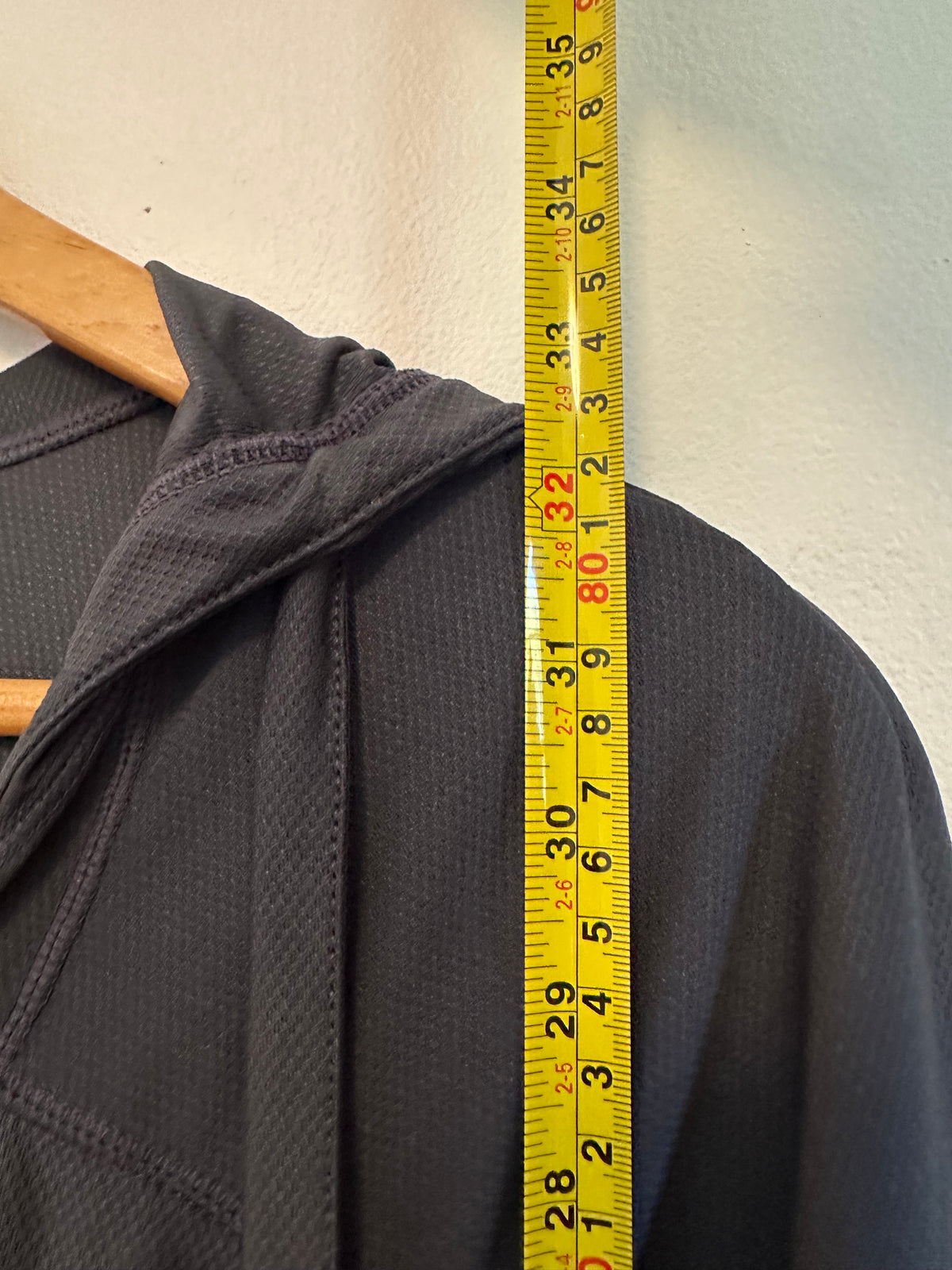 Athleta Gray Long Sleeve Hooded Swim Cover Up Dress with Pockets | Size Small