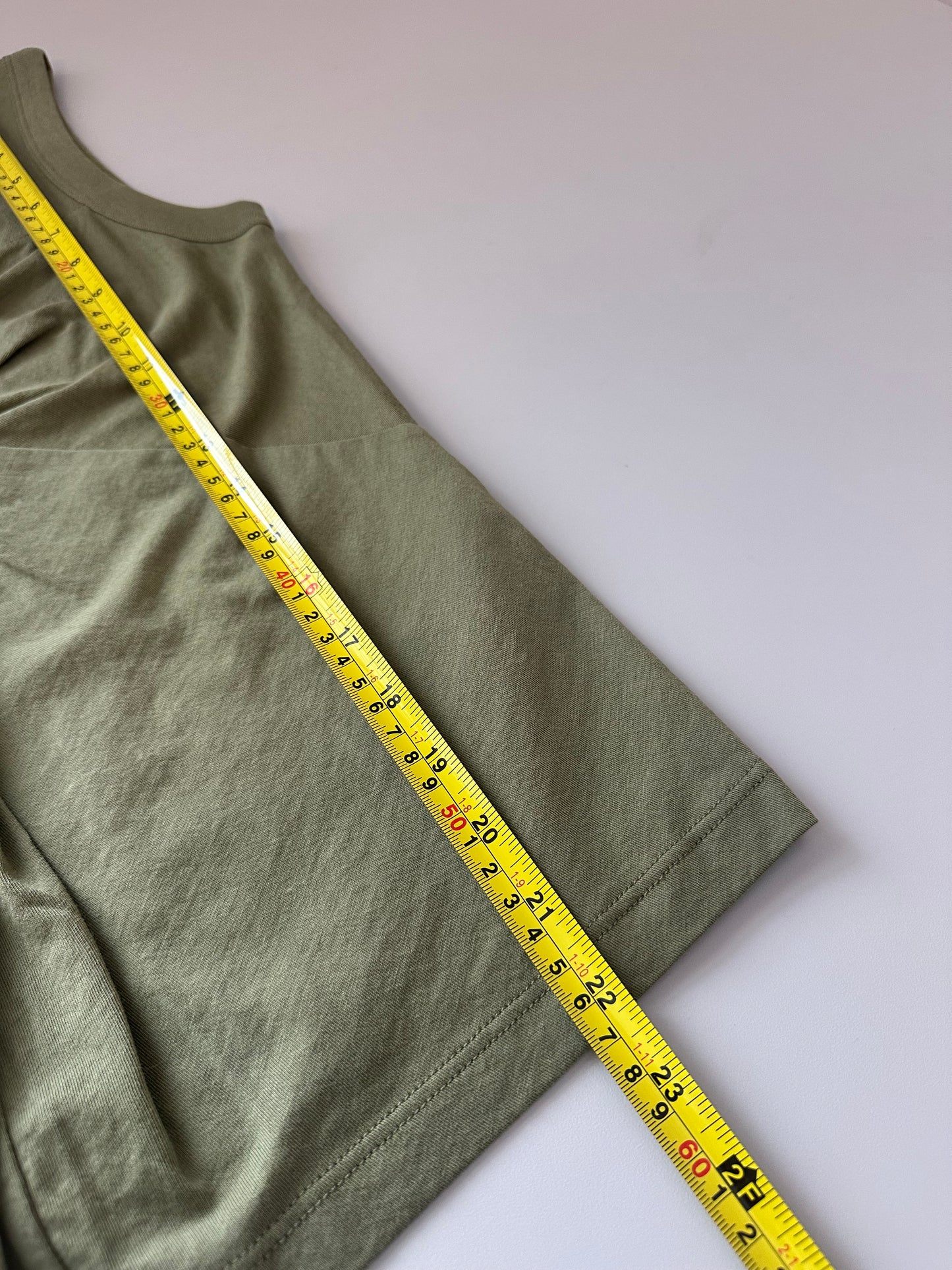 NWT Nation Los Angeles Neve Twist Front Tank Top in Matcha Green | Size XS