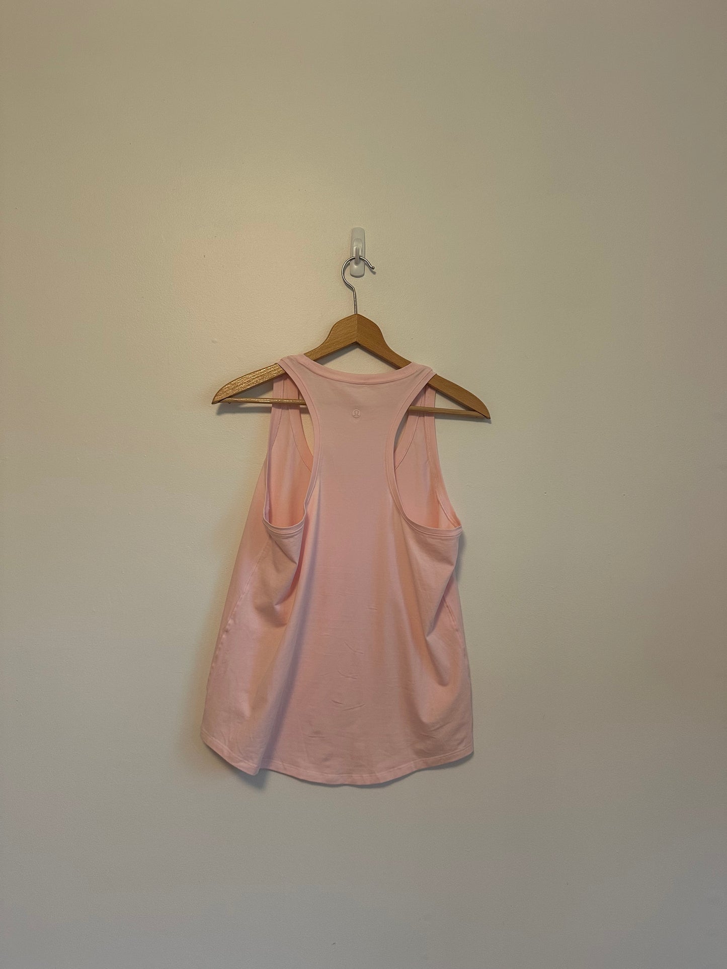 Lululemon Baby Pink Racerback Relaxed Fit Tank Top