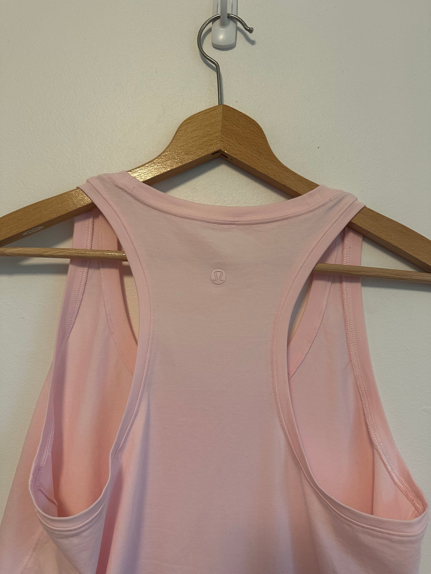 Lululemon Baby Pink Racerback Relaxed Fit Tank Top