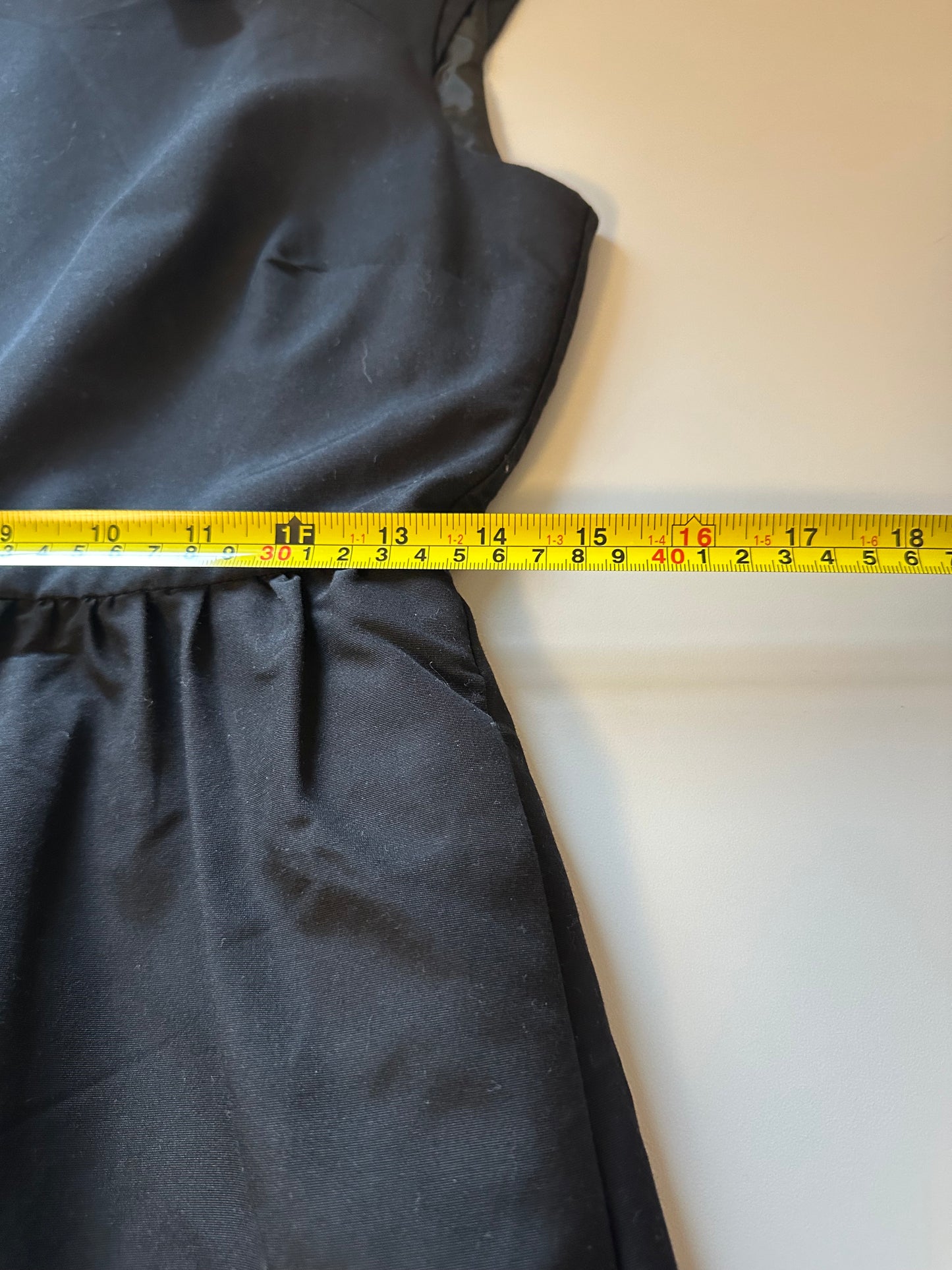 J. Crew Sleeveless Mixed Media Mini Dress in Black | Size 4