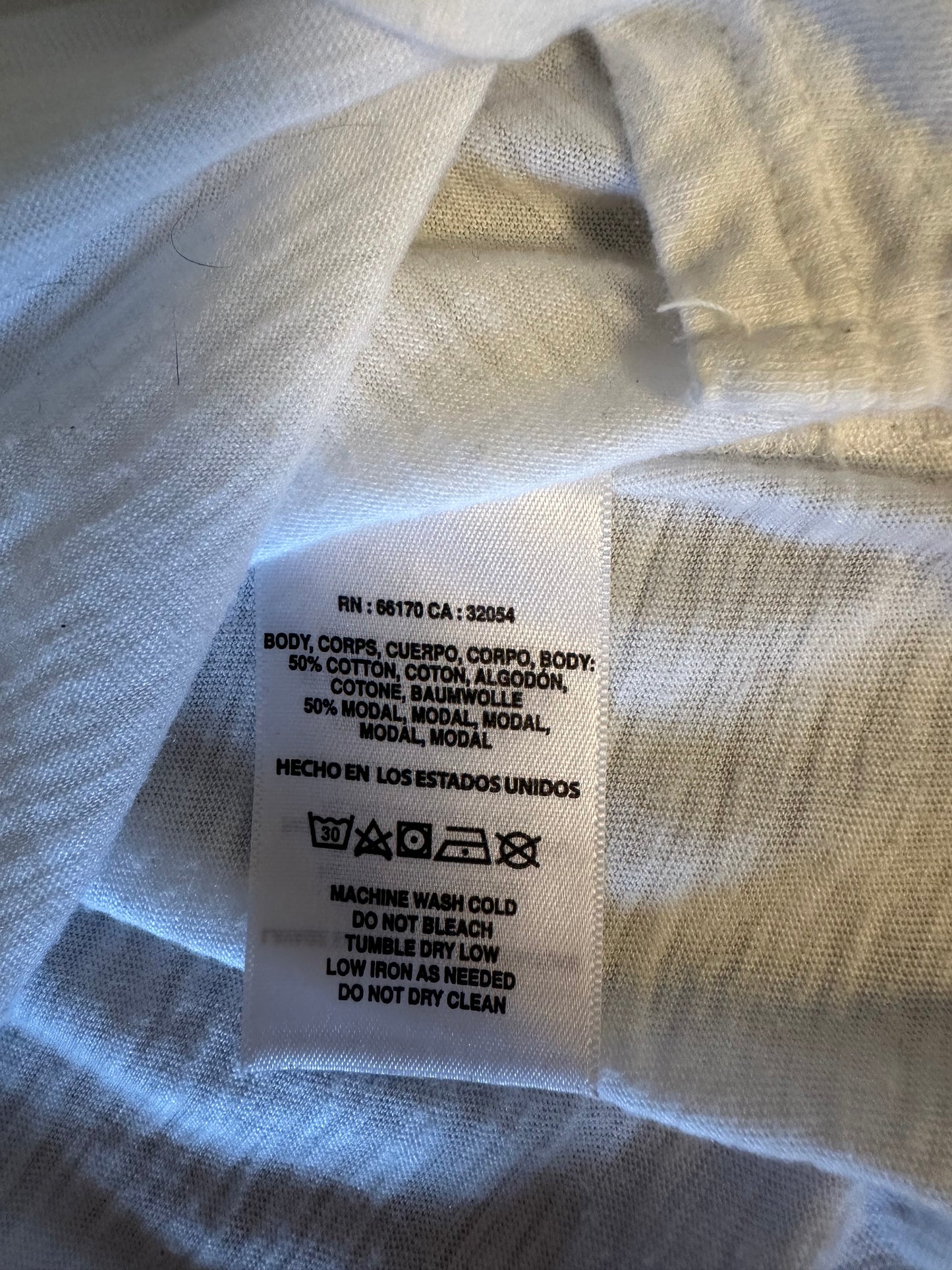 T.la Anthropologie White Slub Knit V-Neck Pocket Short Sleeve T-Shirt | Size Small
