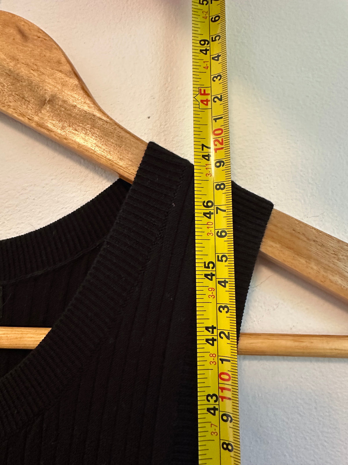 Banana Republic Black Ribbed Knit Sleeveless Side Stripe Midi Dress | Size Small