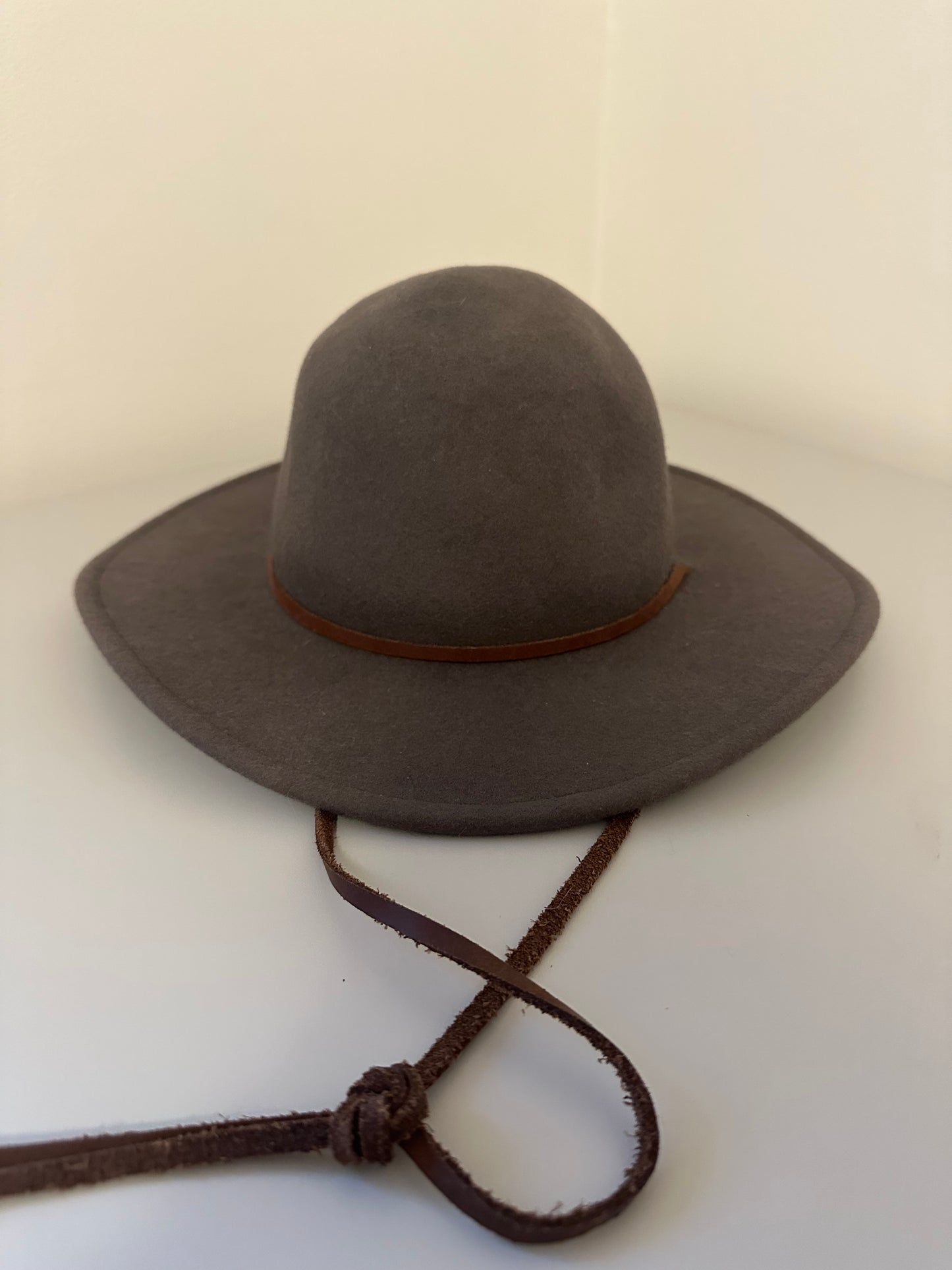 Brixton Tiller Wide Brim Felted Hat | Size Small