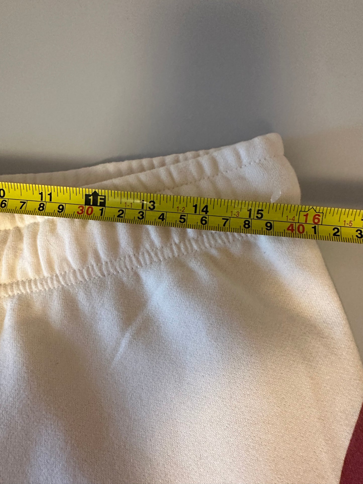Marine Layer Cloud 9 Sweatpants in Antique White Stripe | Size Medium