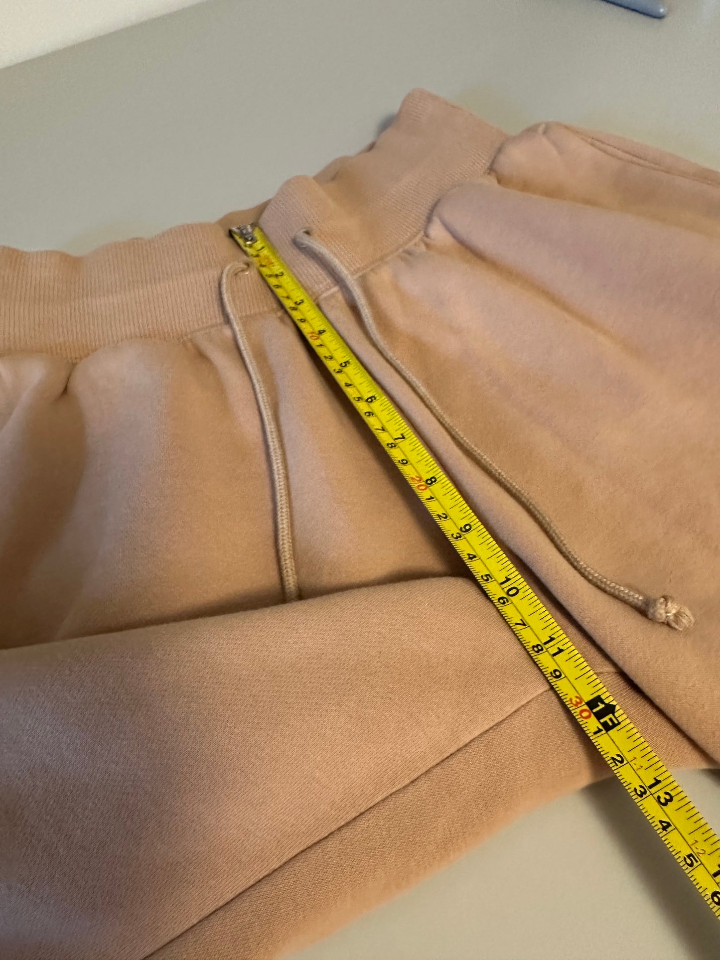 Nike Phoenix Fleece High Rise Tan Brown Oversized Jogger Sweatpants | Size XS
