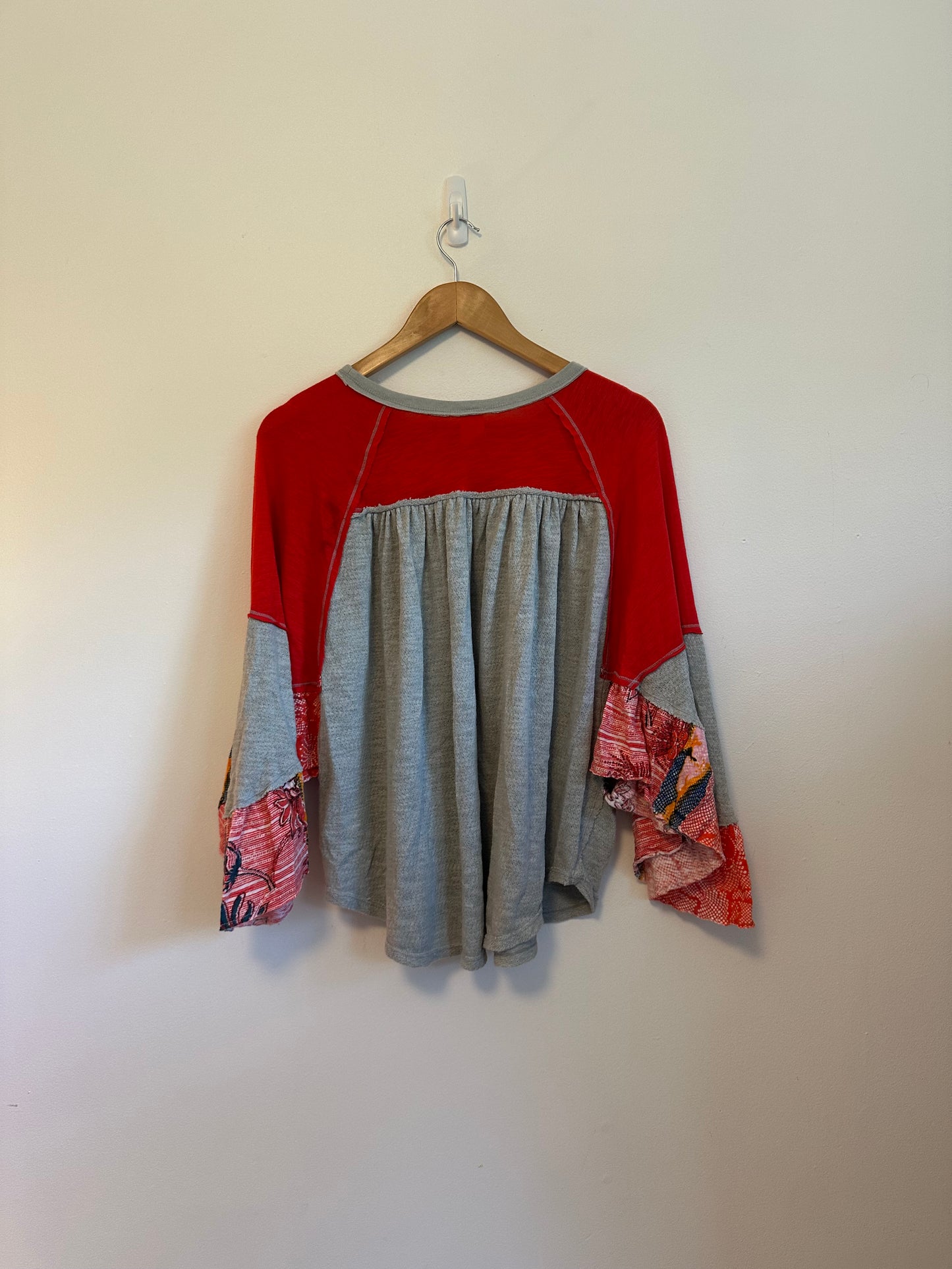 Free People x We The Free Free People Mixed Media Top | Size Medium