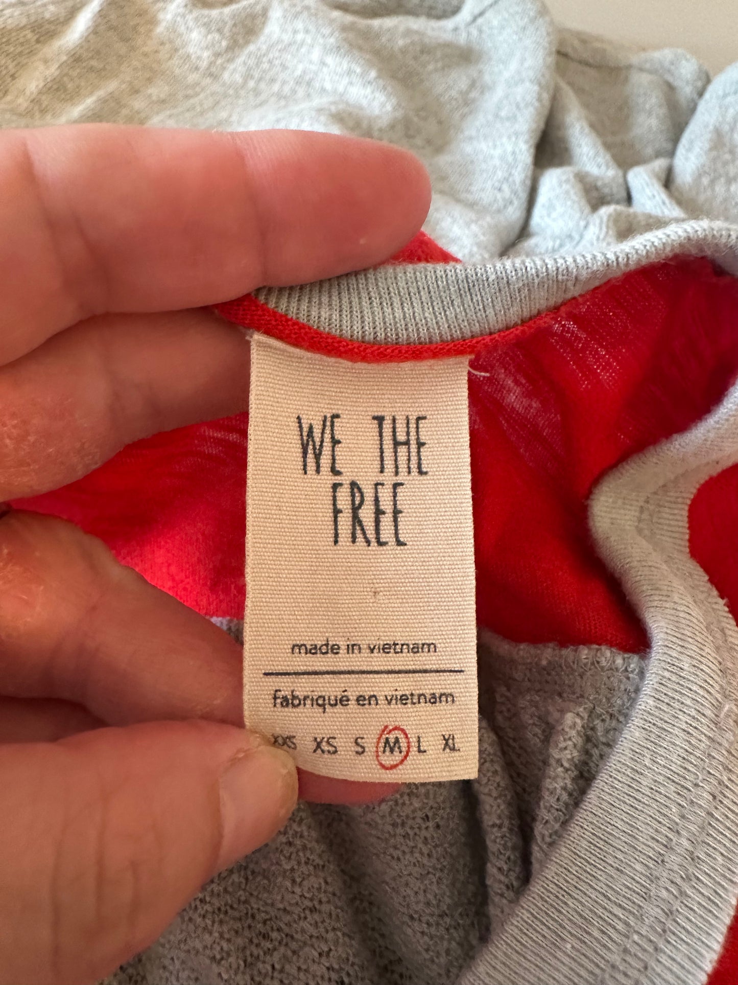 Free People x We The Free Free People Mixed Media Top | Size Medium