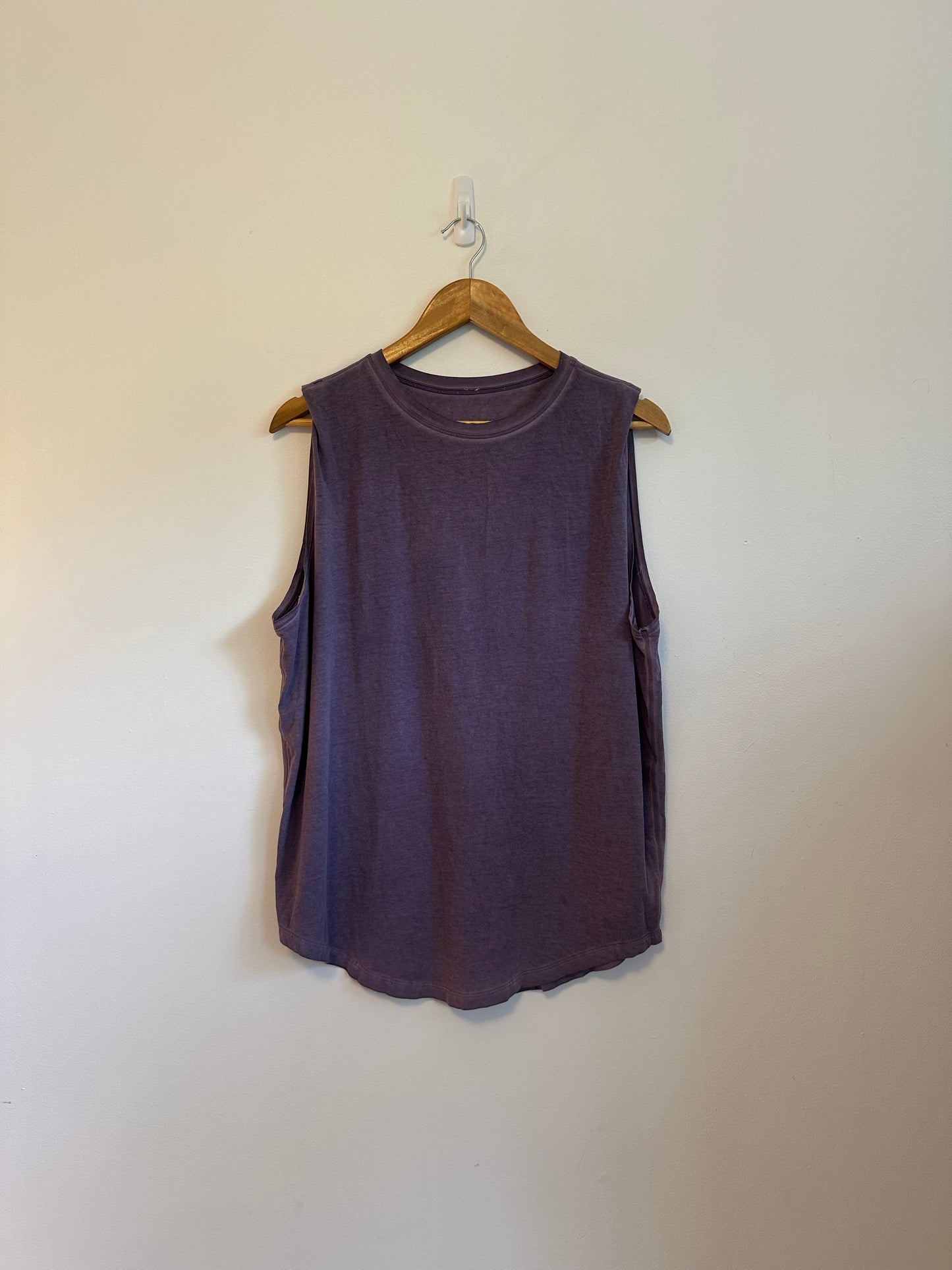 Lululemon All Yours Purple Sleeveless Muscle Tank Top