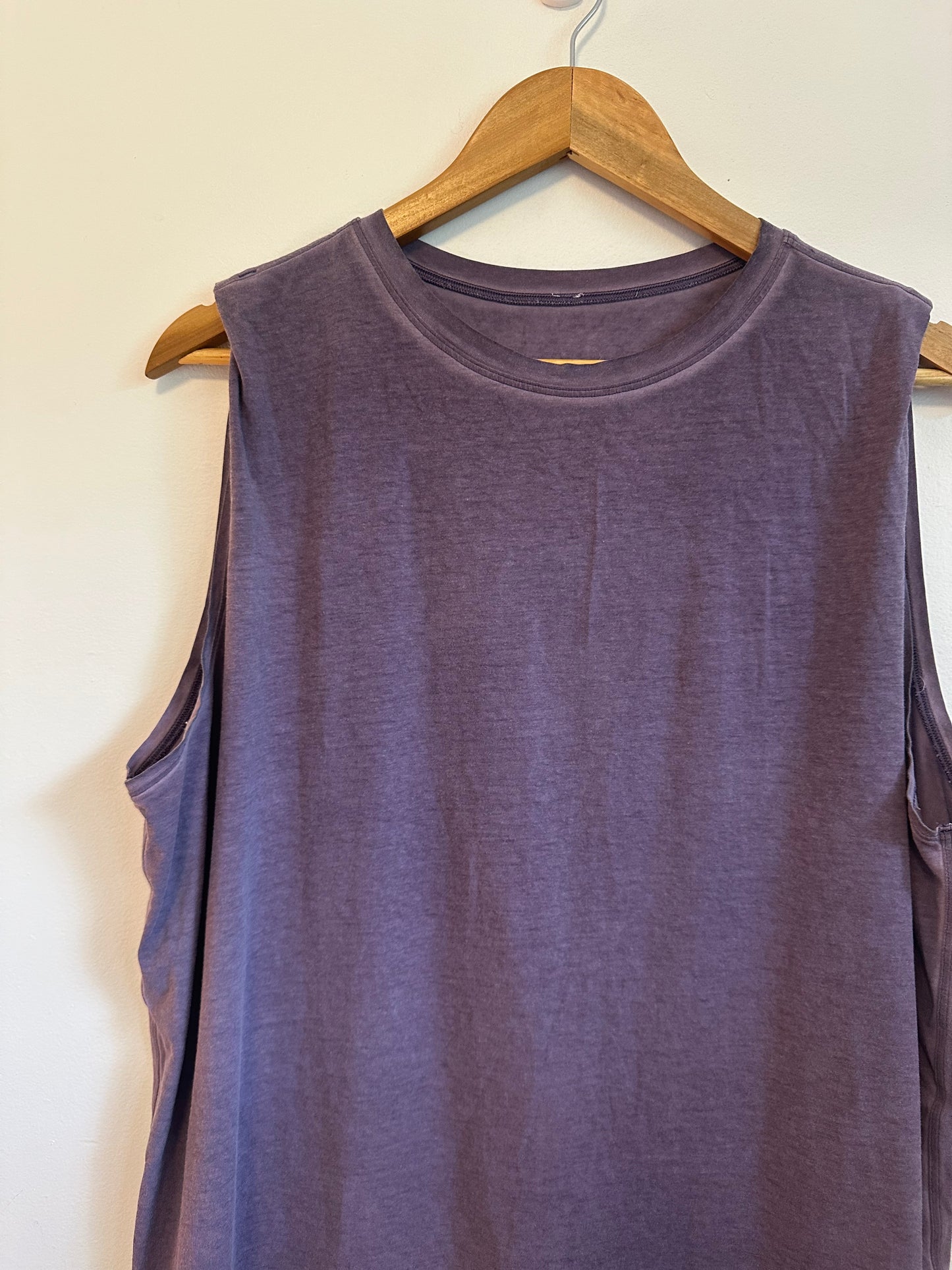 Lululemon All Yours Purple Sleeveless Muscle Tank Top