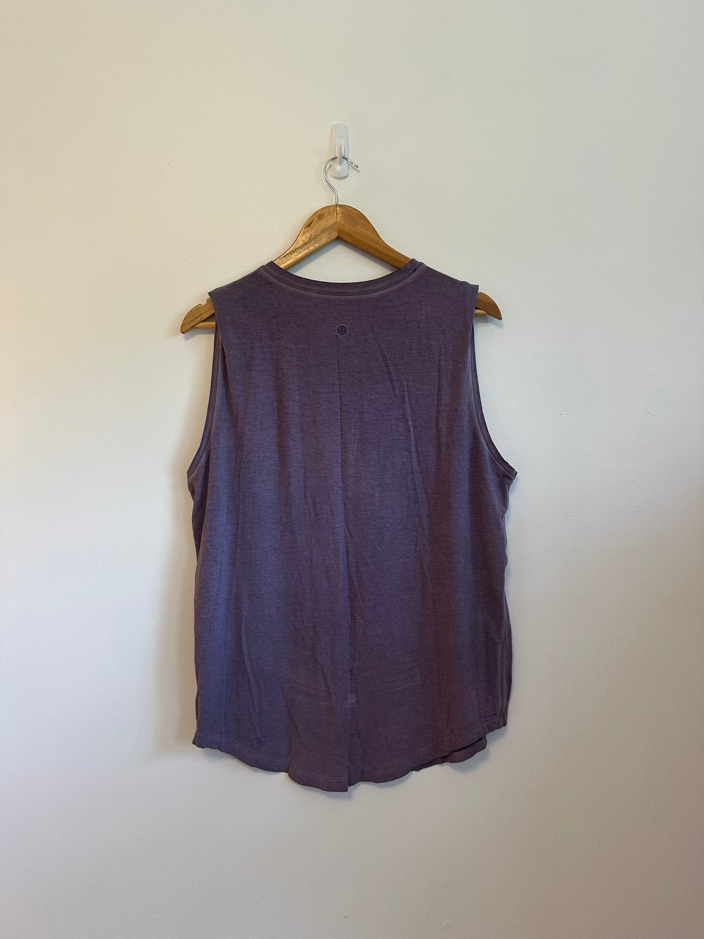 Lululemon All Yours Purple Sleeveless Muscle Tank Top