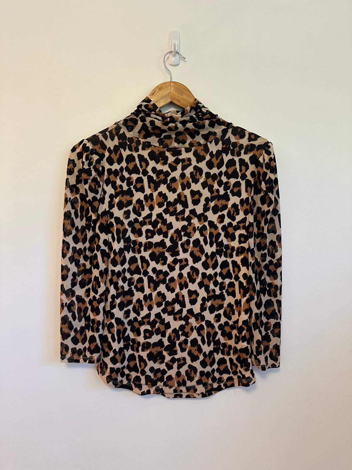 Free People Gather Tee in Leopard Combo | Size Medium