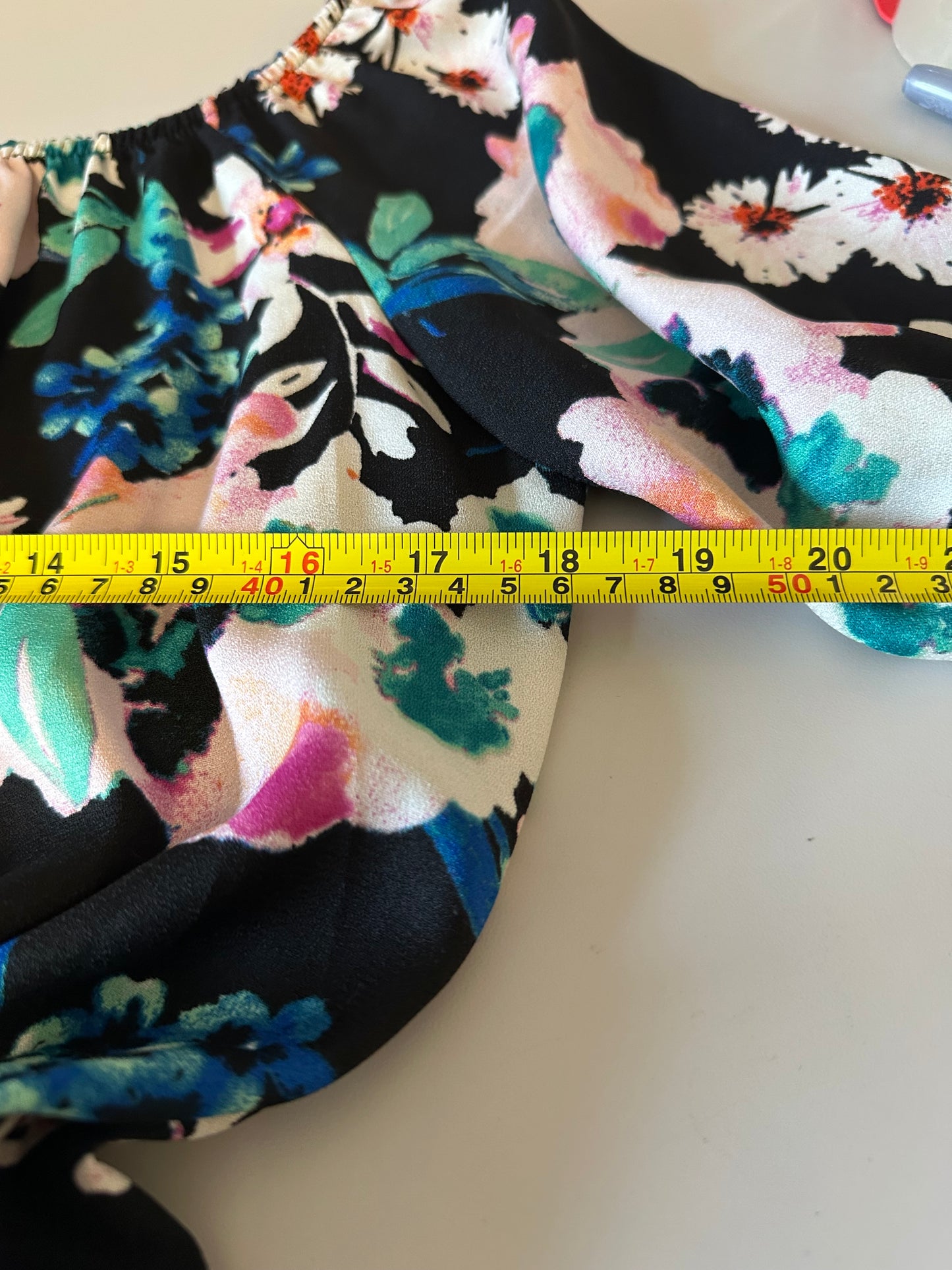 Love Ady Floral Off the Shoulder Romper