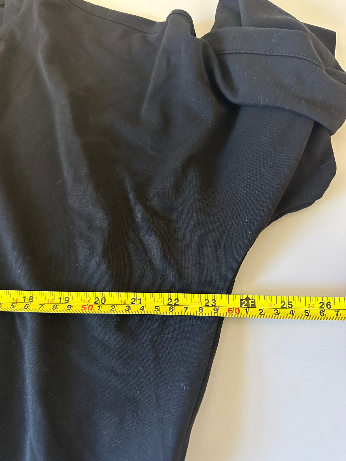 Lilla P Black V-Neck Dolman Long Sleeve Top | Size Large