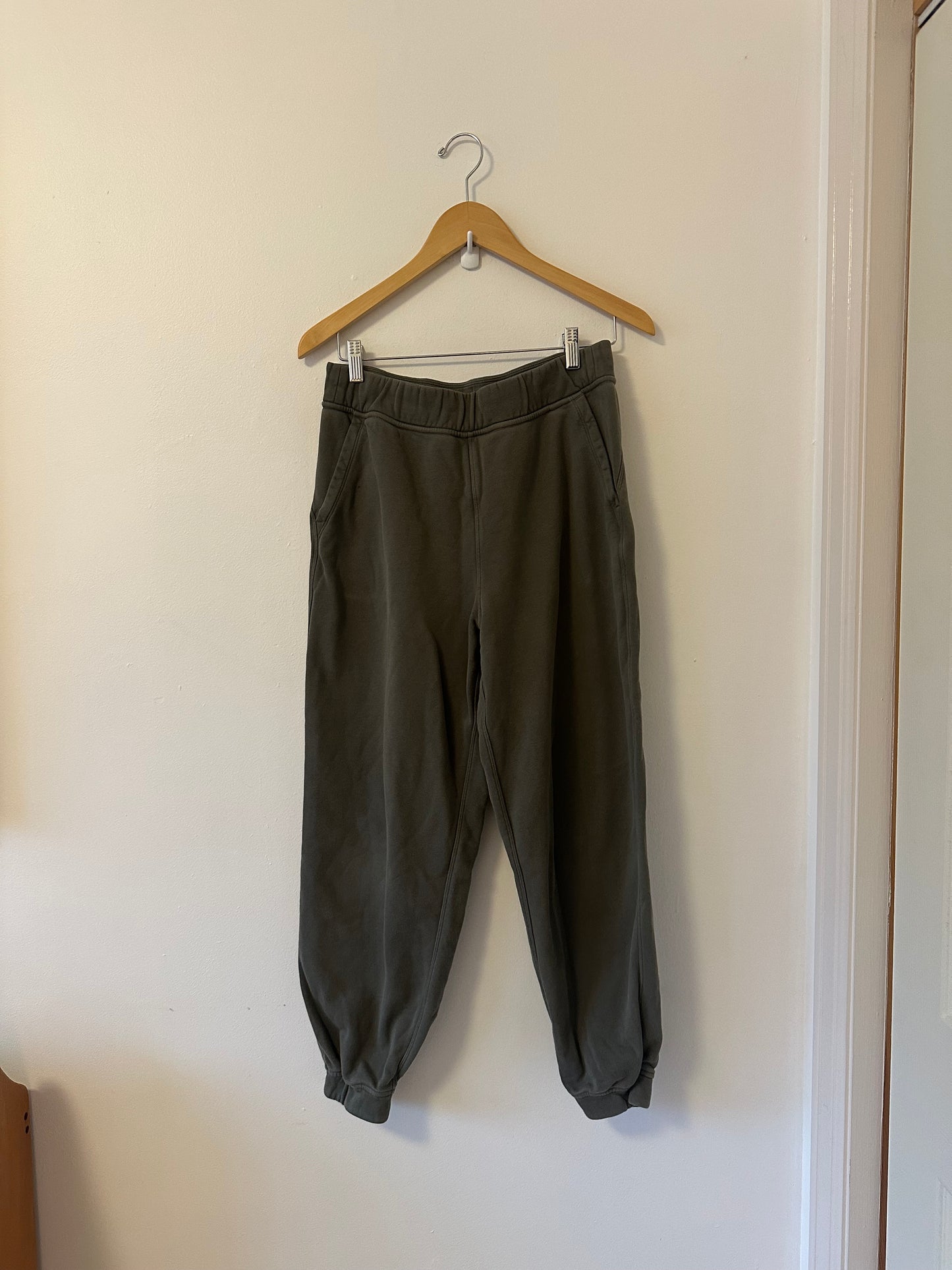 Unbranded Olive Green Athletic Jogger Sweatpants