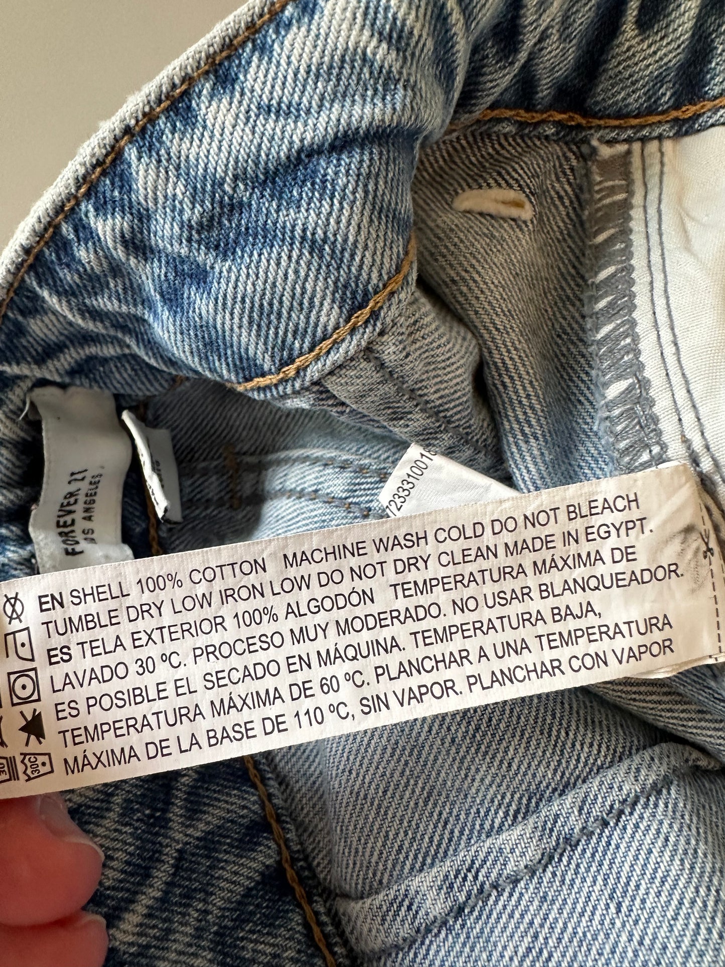 Forever 21 High Rise Cargo Utility Jogger Jeans | Size 26