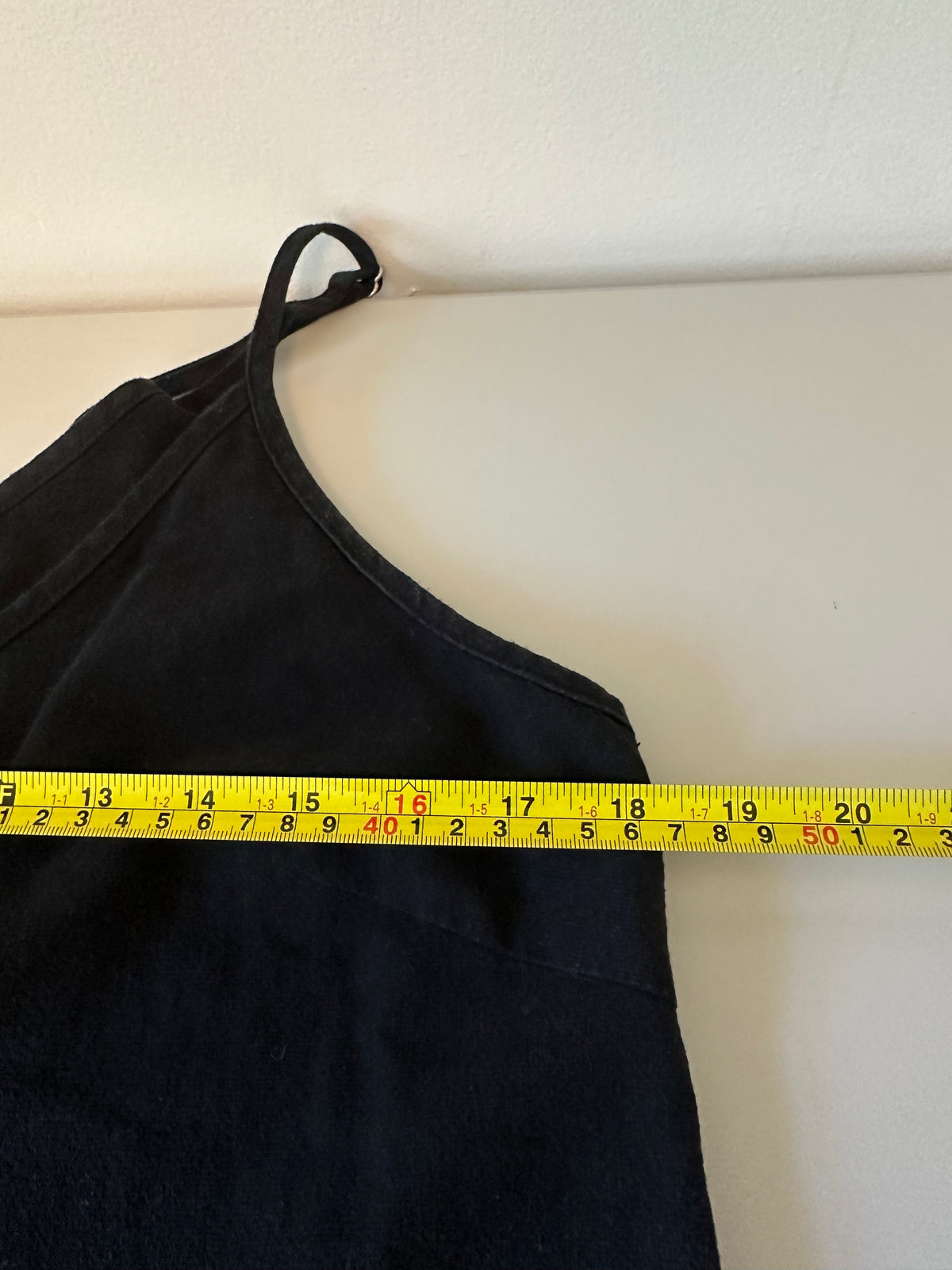 Rhythm Classics Black Button Front Adjustable Spaghetti Strap Romper | Size Large