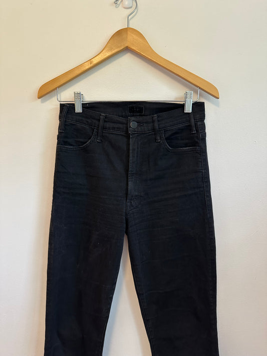 Mother The Hustler Ankle Fray Jeans in Not GuiltyWash | Size 26