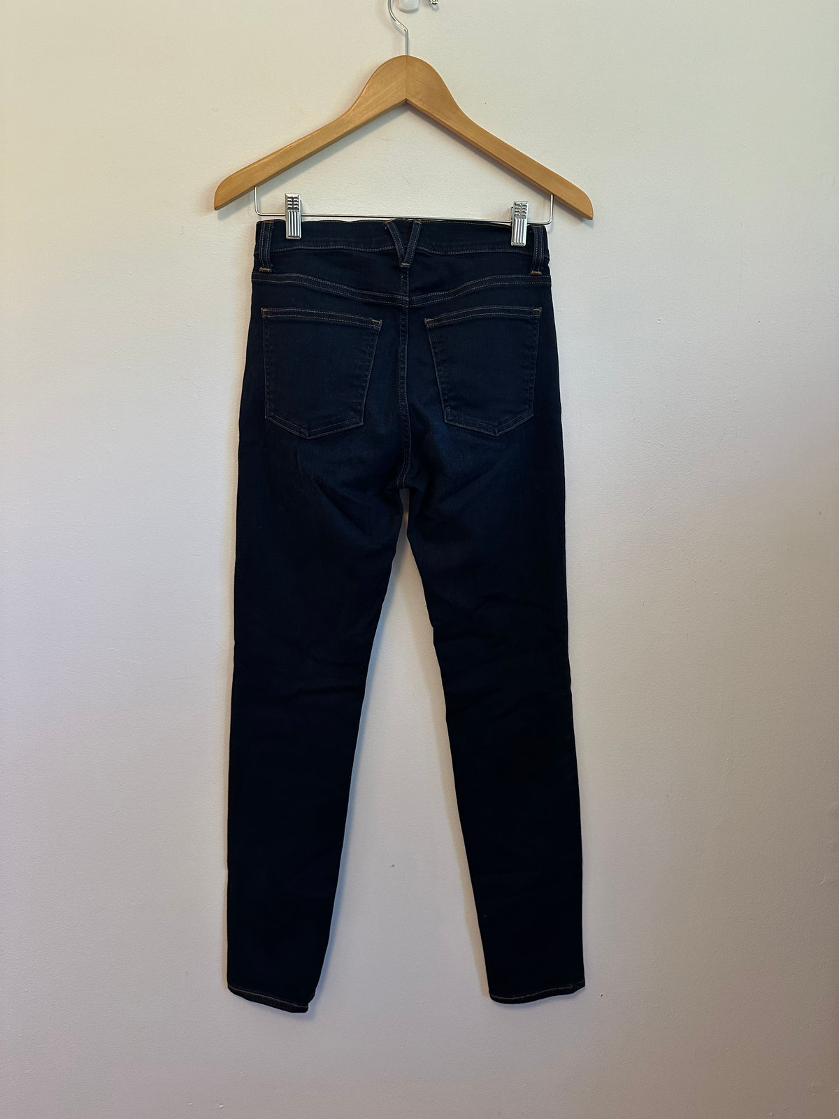 Veronica Beard Debbie High Rise Skinny Jeans in Dark River | Size 27