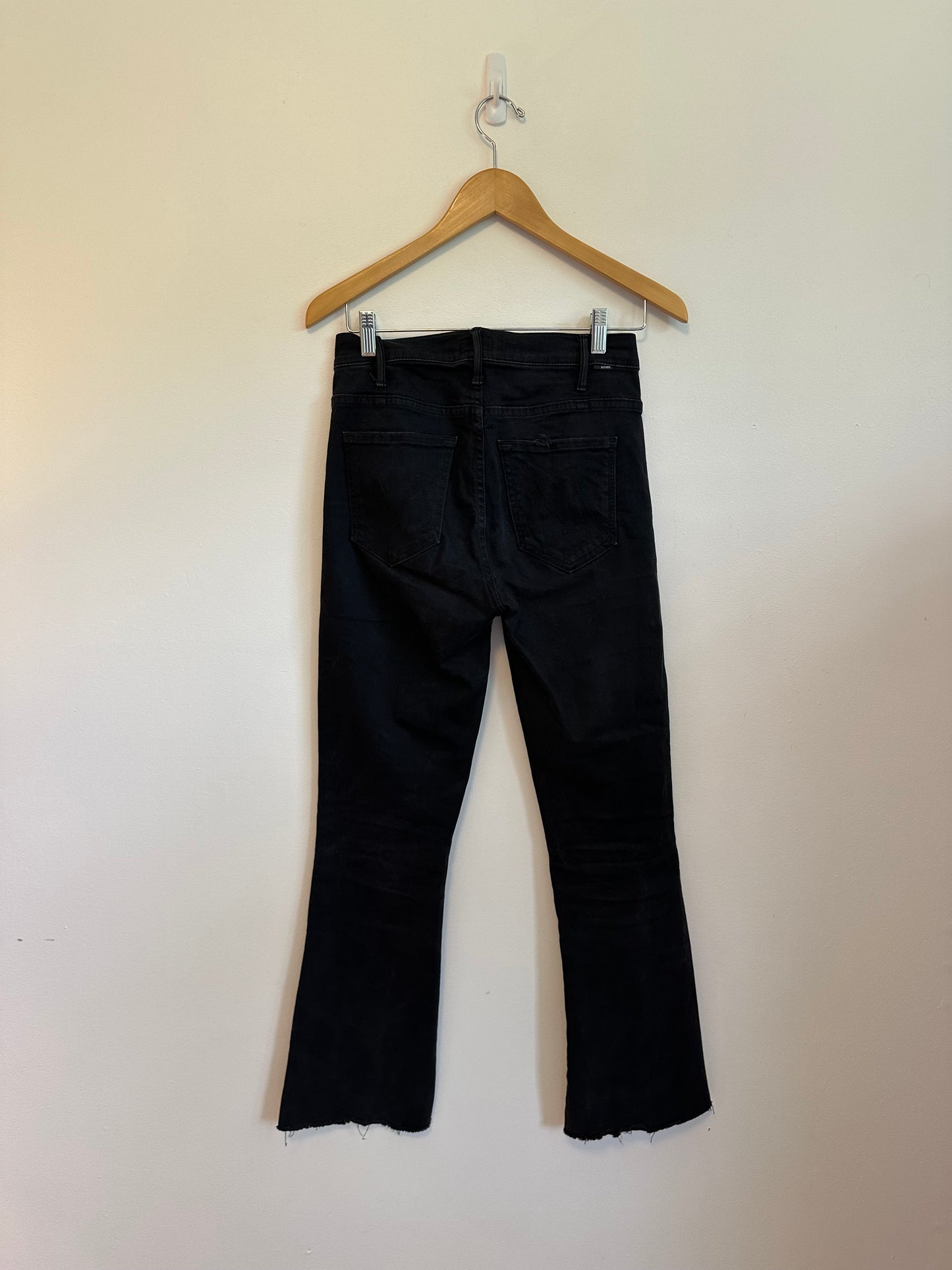 Mother The Hustler Ankle Fray Jeans in Not GuiltyWash | Size 26