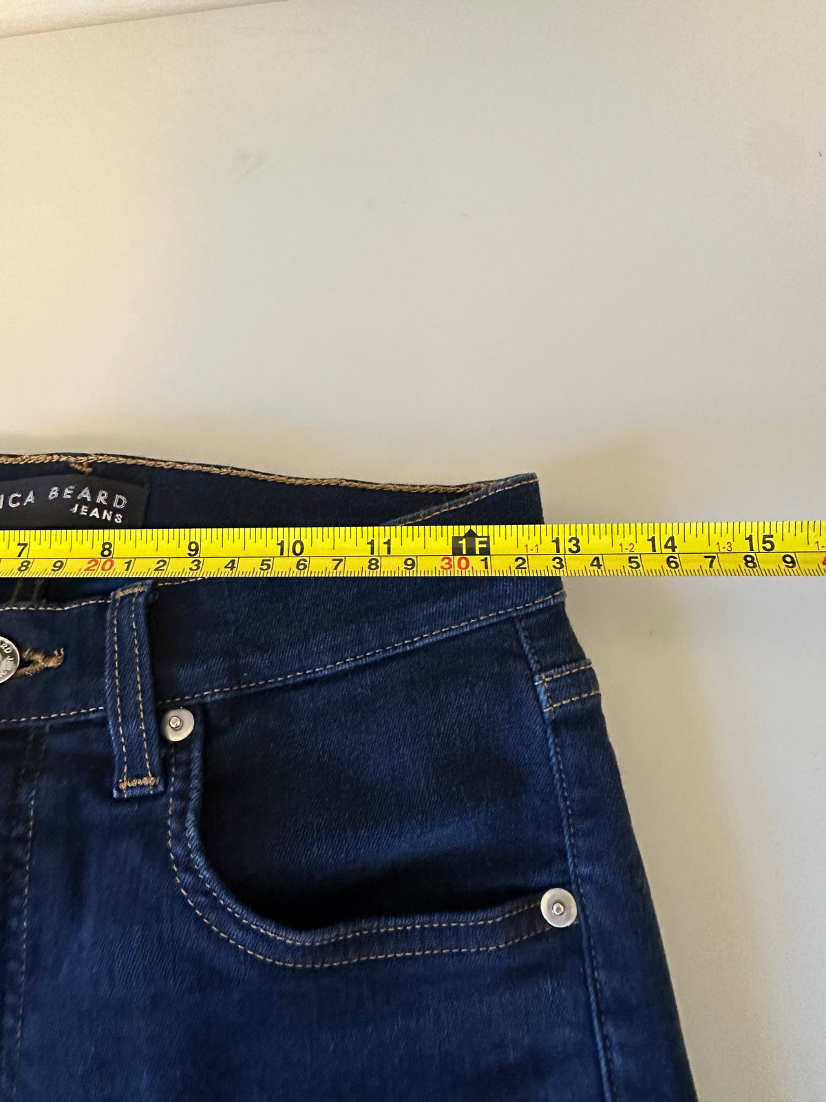 Veronica Beard Debbie High Rise Skinny Jeans in Dark River | Size 27