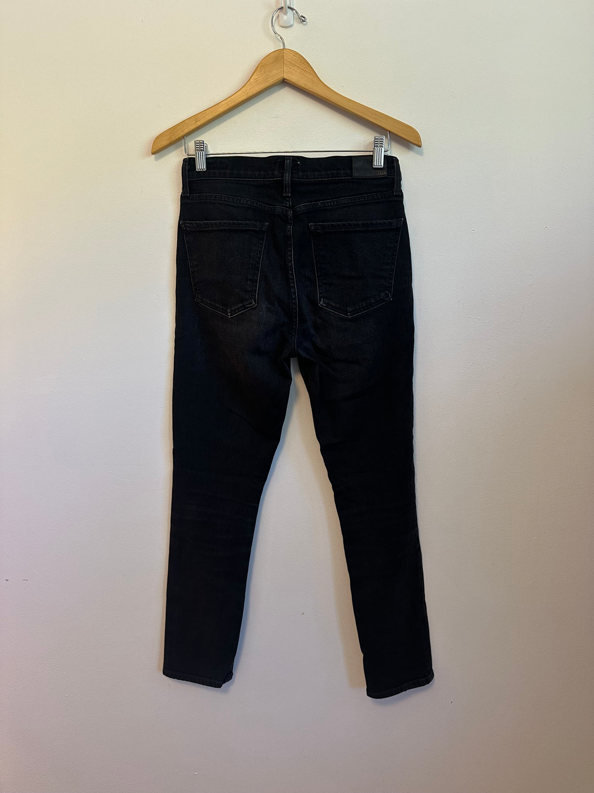 Citizens of Humanity Olivia High Rise Slim Ankle Jeans in Black | Size 28