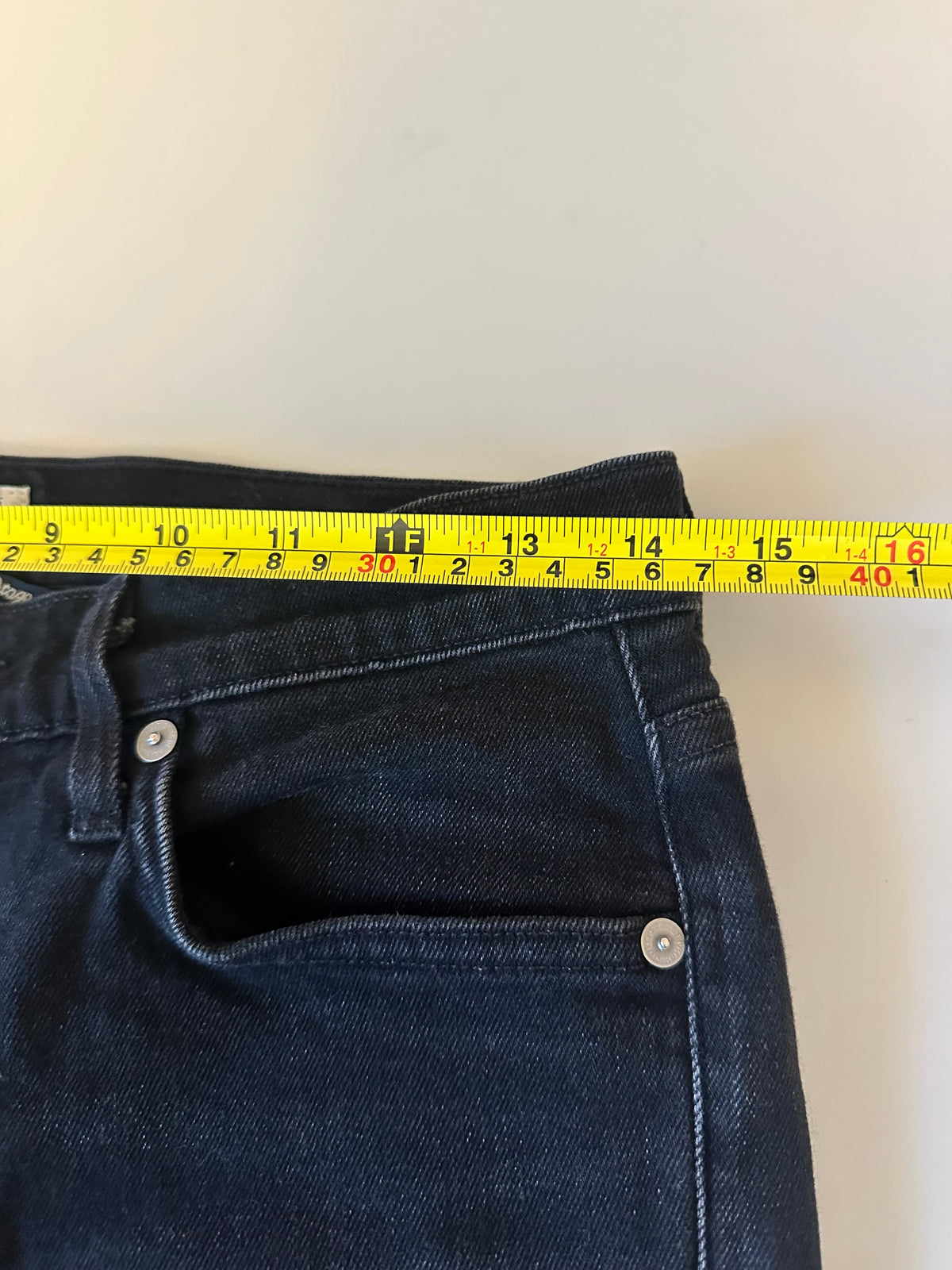 Citizens of Humanity Olivia High Rise Slim Ankle Jeans in Black | Size 28