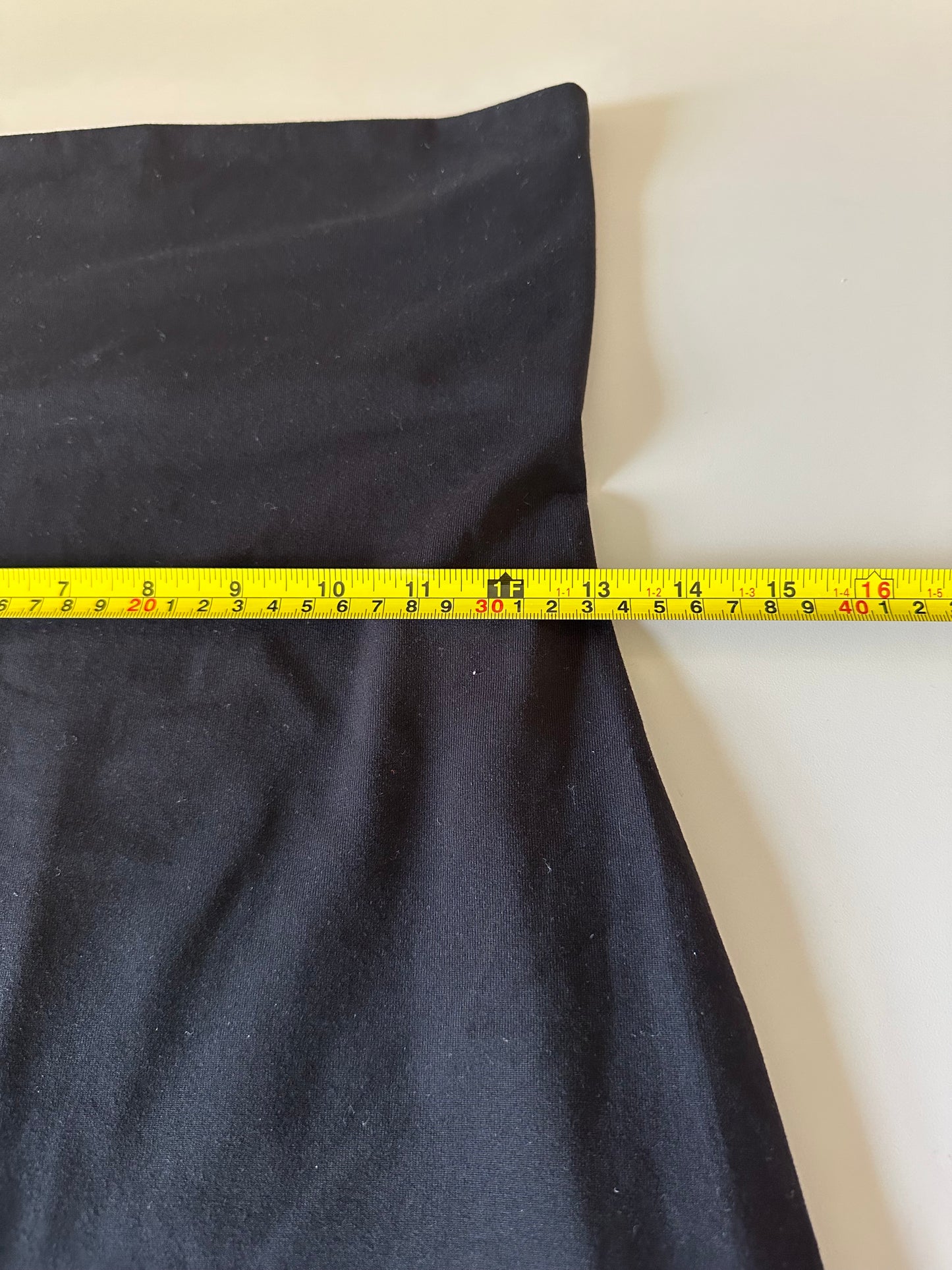 Susana Monaco Black Strapless Midi Tube Dress | Size Small