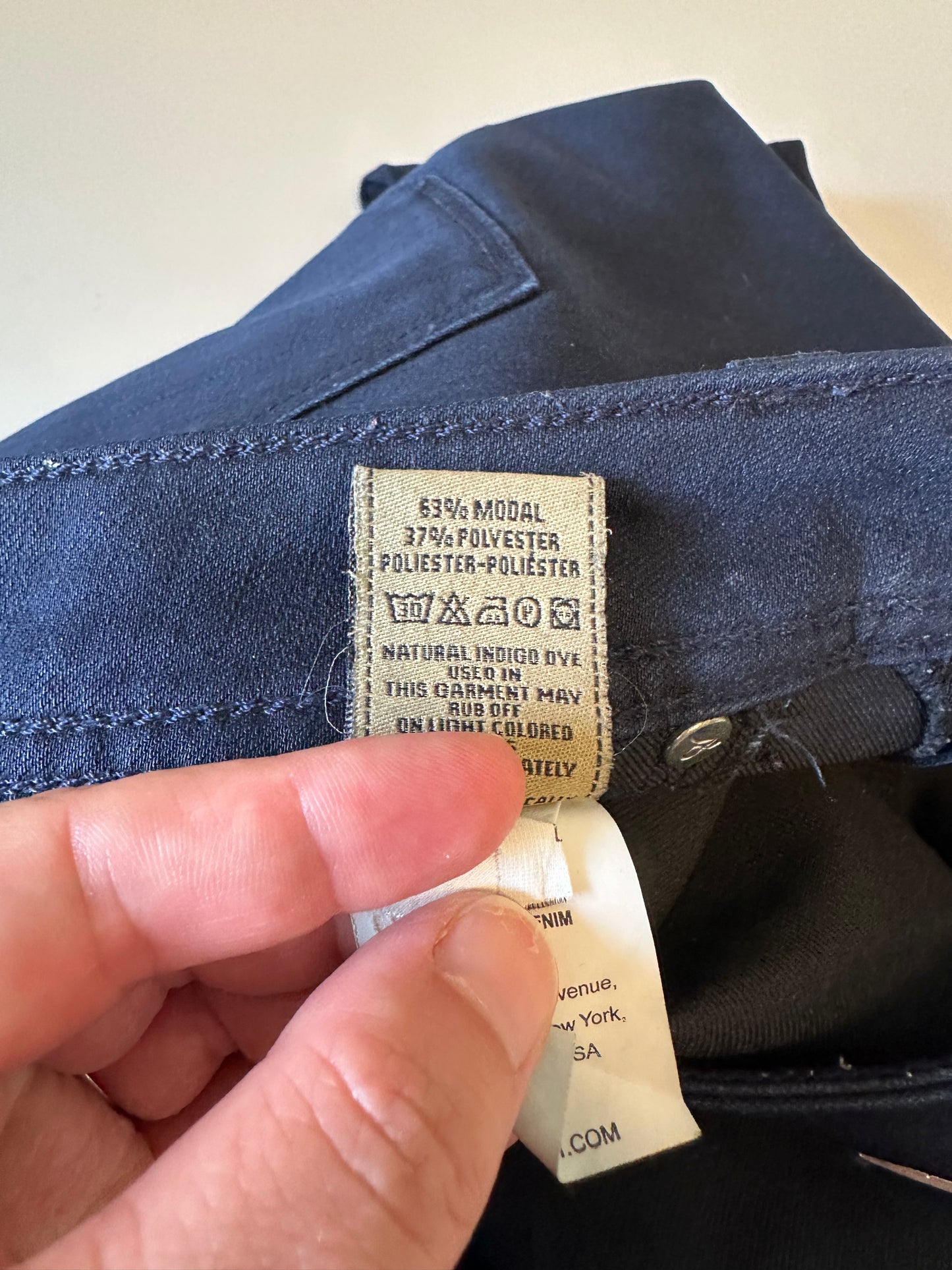 DL1961 Emma Legging Dark Indigo Skinny Low Rise Jeans | Size 27