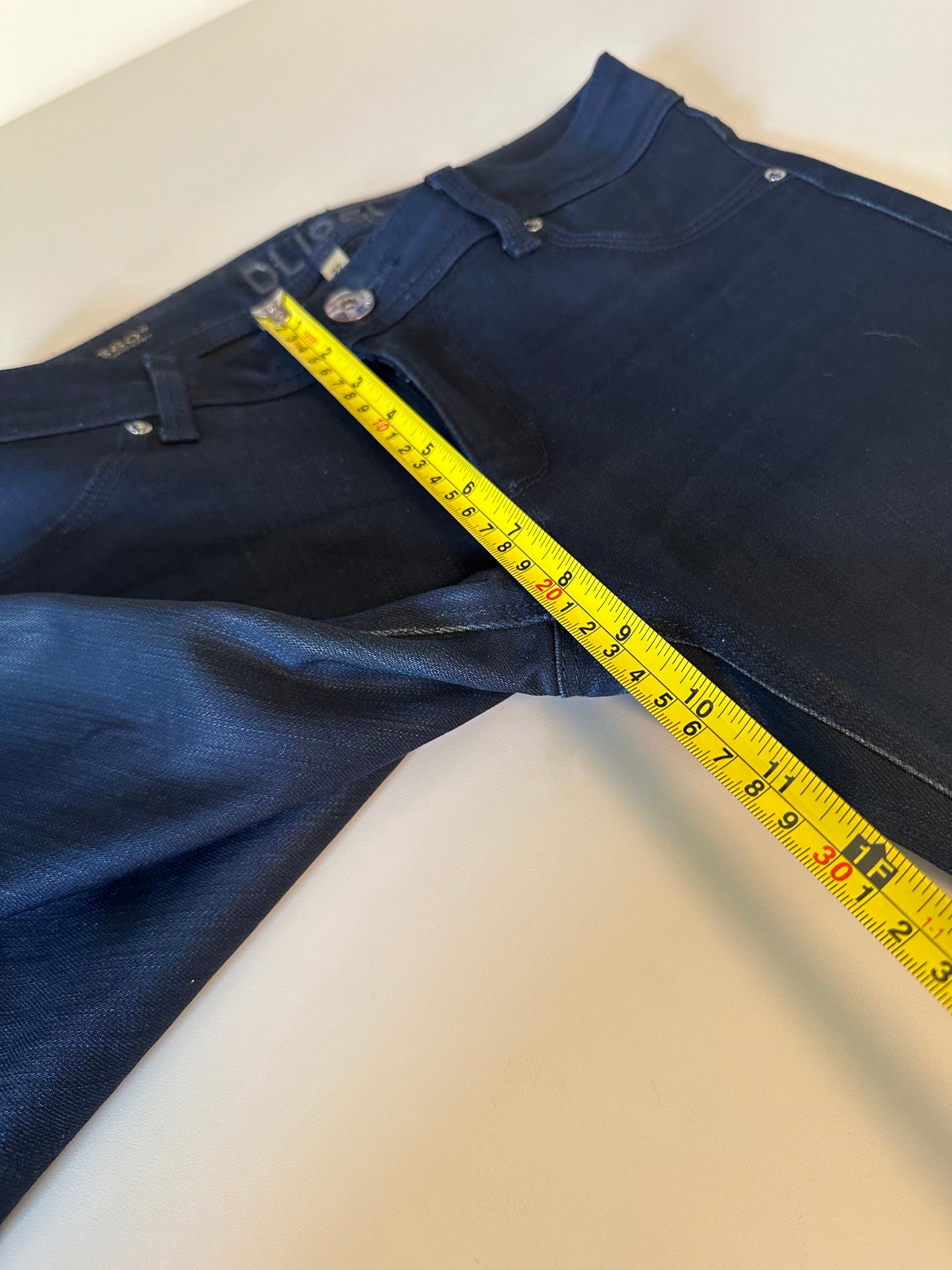 DL1961 Emma Legging Dark Indigo Skinny Low Rise Jeans | Size 27