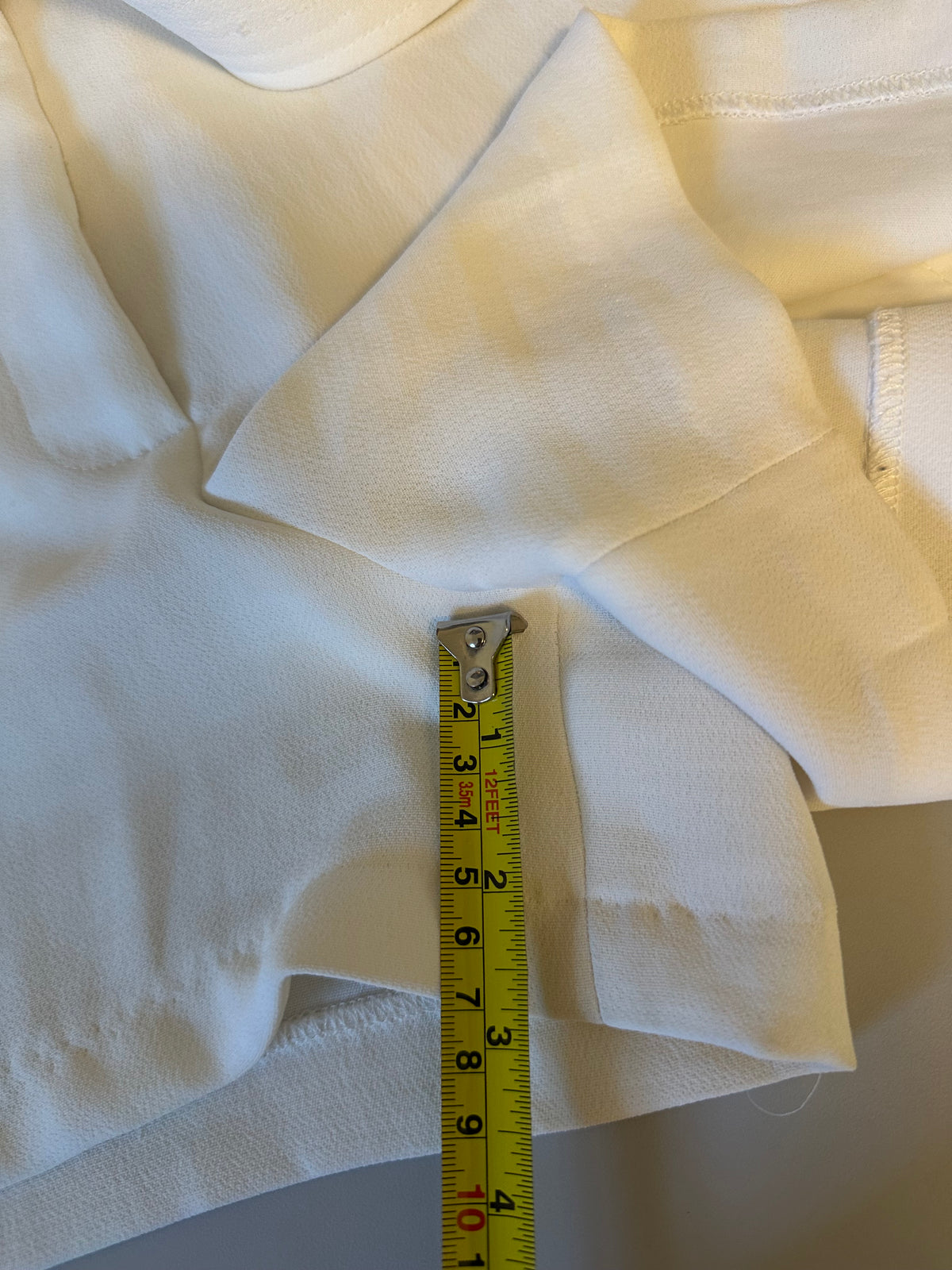 1.STATE White High Waisted Tie Belted Shorts | Size 6