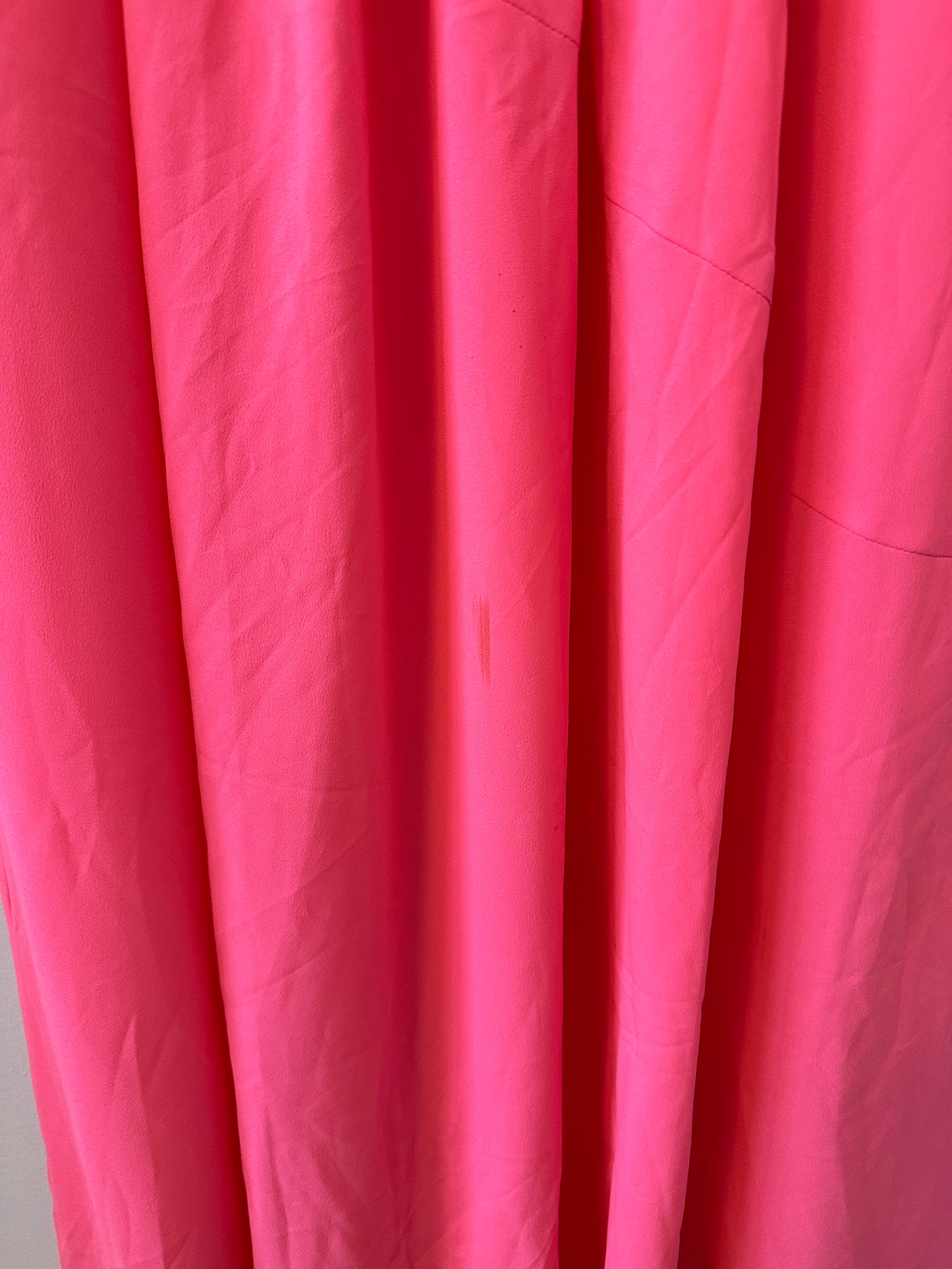 Shoshanna Mabrey Maxi Dress in Neon Barbie Pink | Size 6