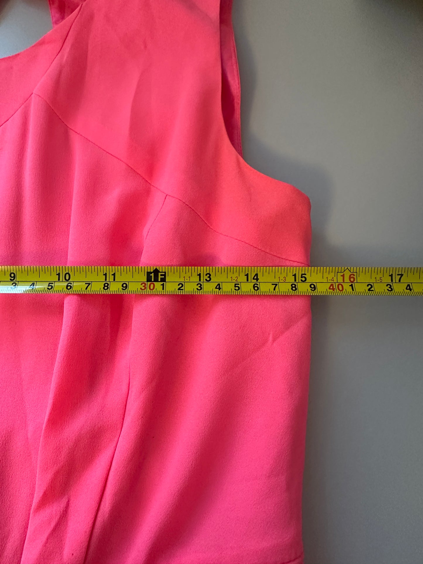Shoshanna Mabrey Maxi Dress in Neon Barbie Pink | Size 6