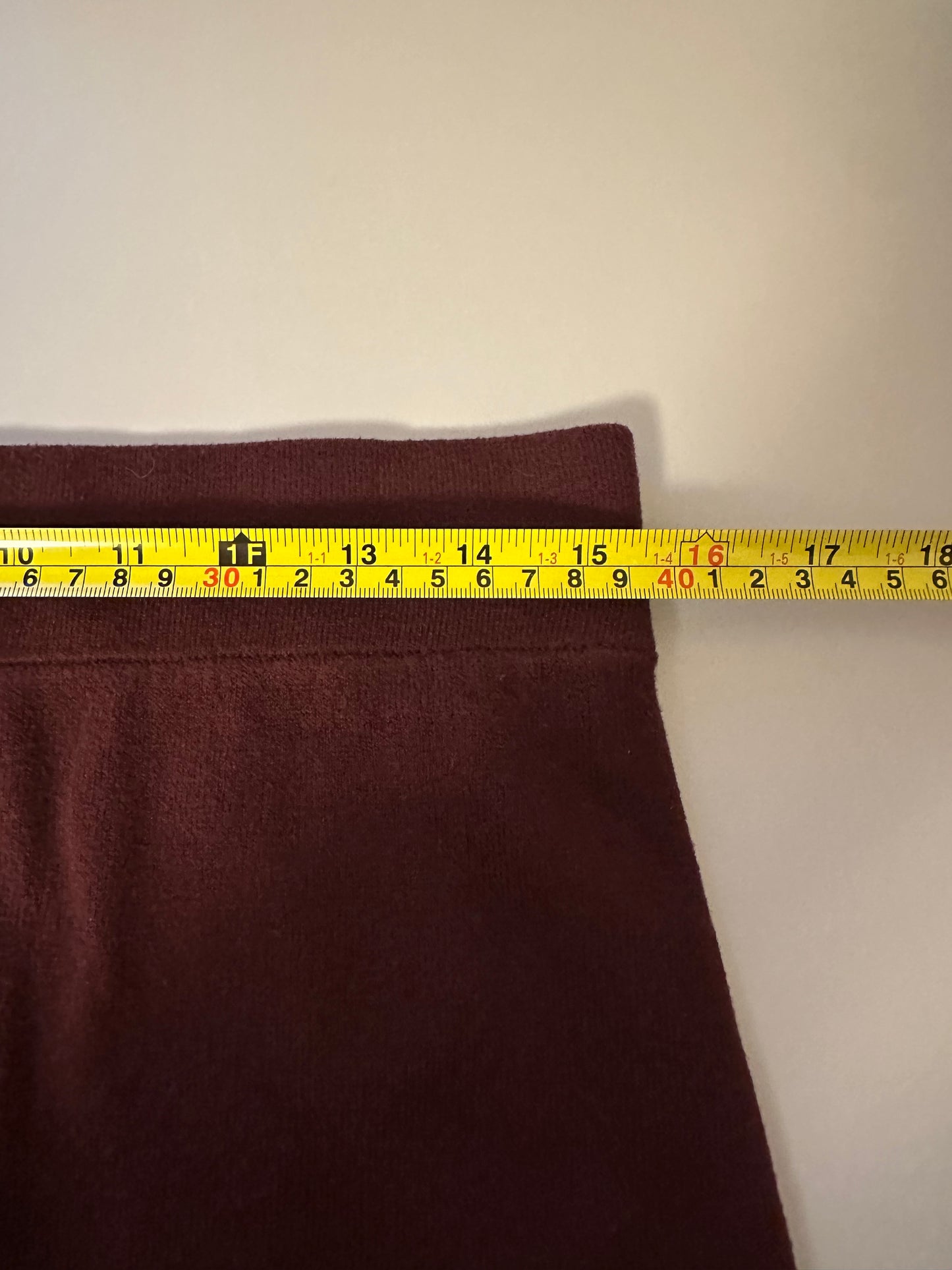 Banana Republic Burgundy Red Sweater Pencil Skirt | Size Medium