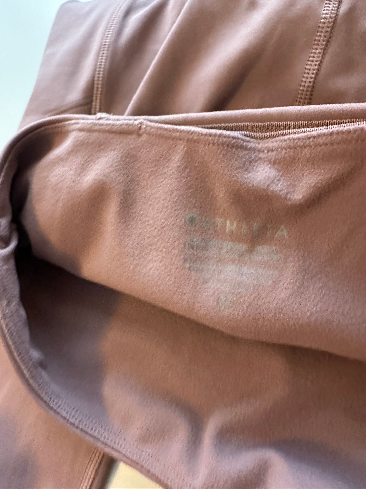 Athleta Drawstring Waist Cargo High Waist Leggings in Brown | Size XS