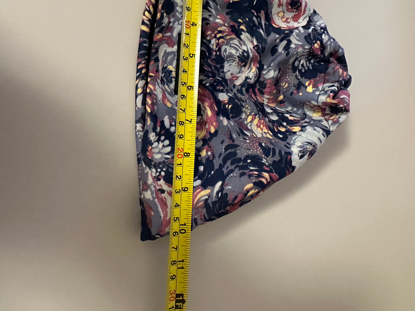 Skida Nordic Fleece Lined Hat - Purple Floral Swirls