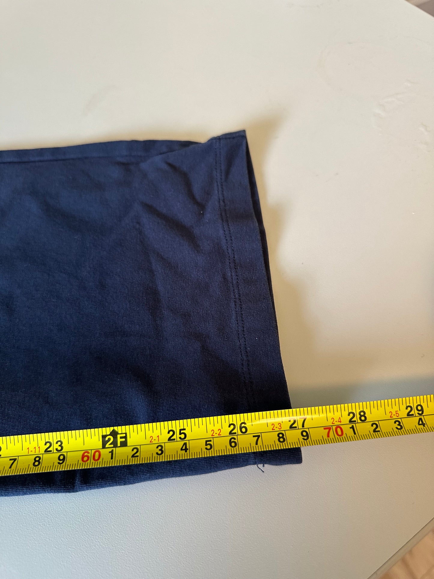LL Bean Perfect Fit Pants in Navy Blue Cotton | Size XS Petite
